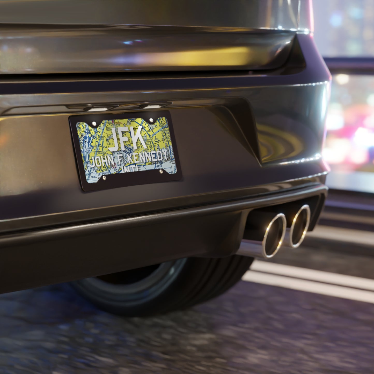 JFK Vanity Plate | John F Kennedy International Vanity Plate