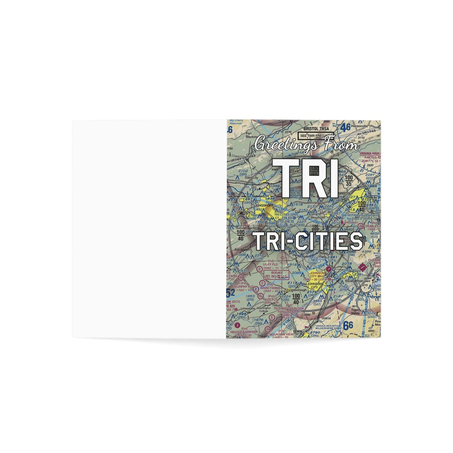 TRI Greeting Cards | Tri-Cities Airport Cards