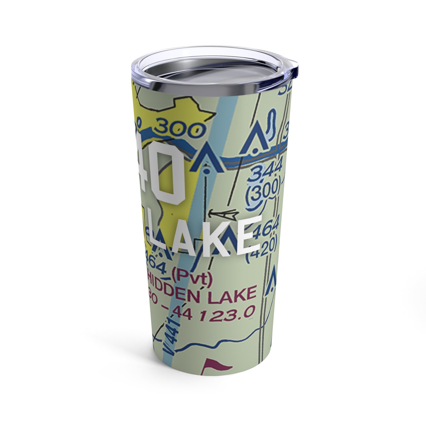 FA40 Tumbler | Hidden Lake Airport Tumbler