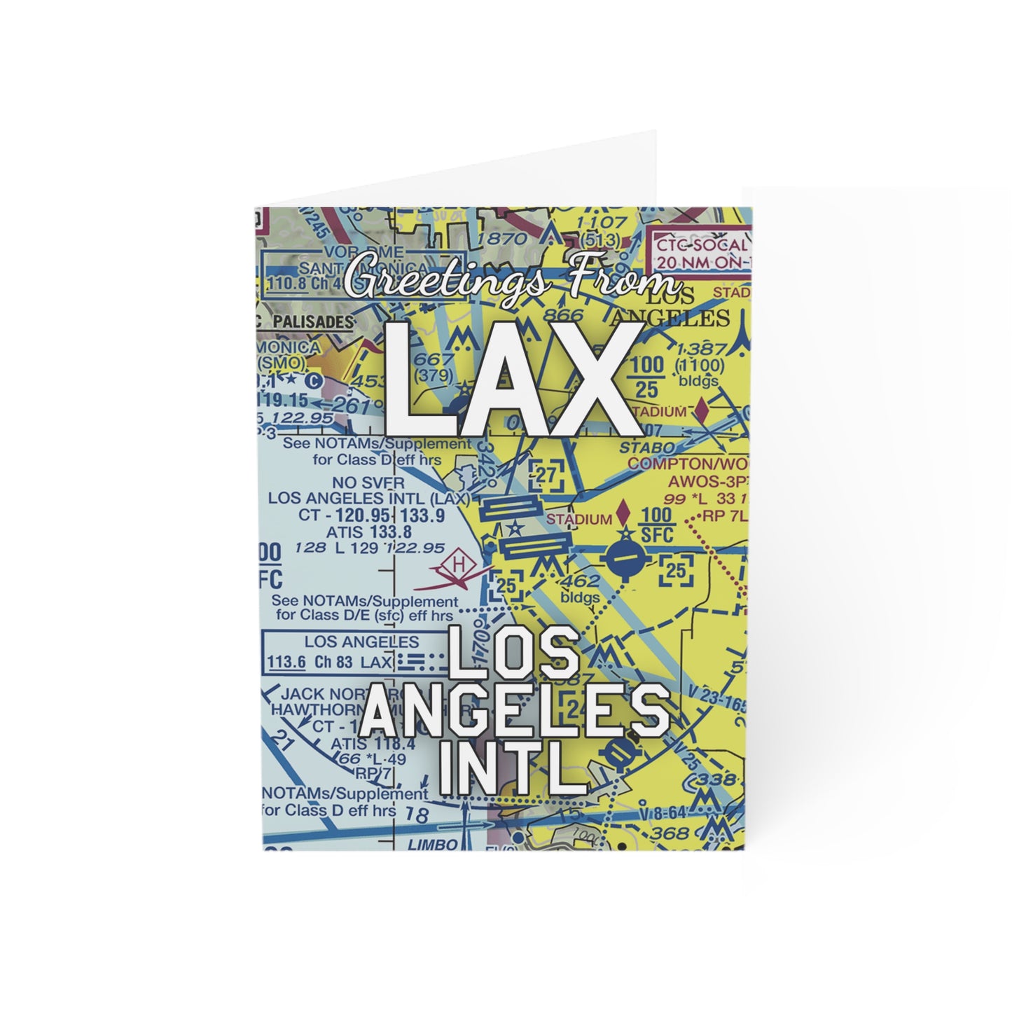 LAX Greeting Cards | Los Angeles International Airport Cards