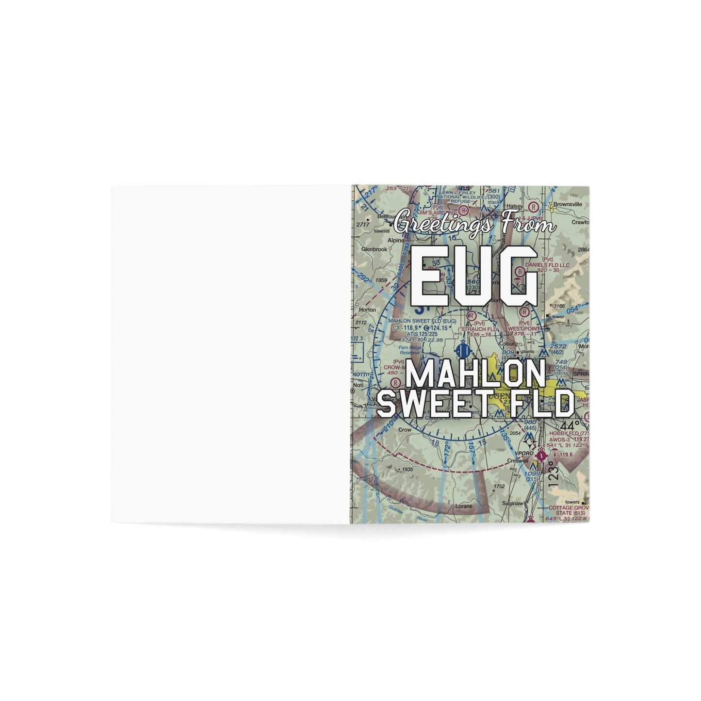 EUG Greeting Cards | Mahlon Sweet Field Airport Cards