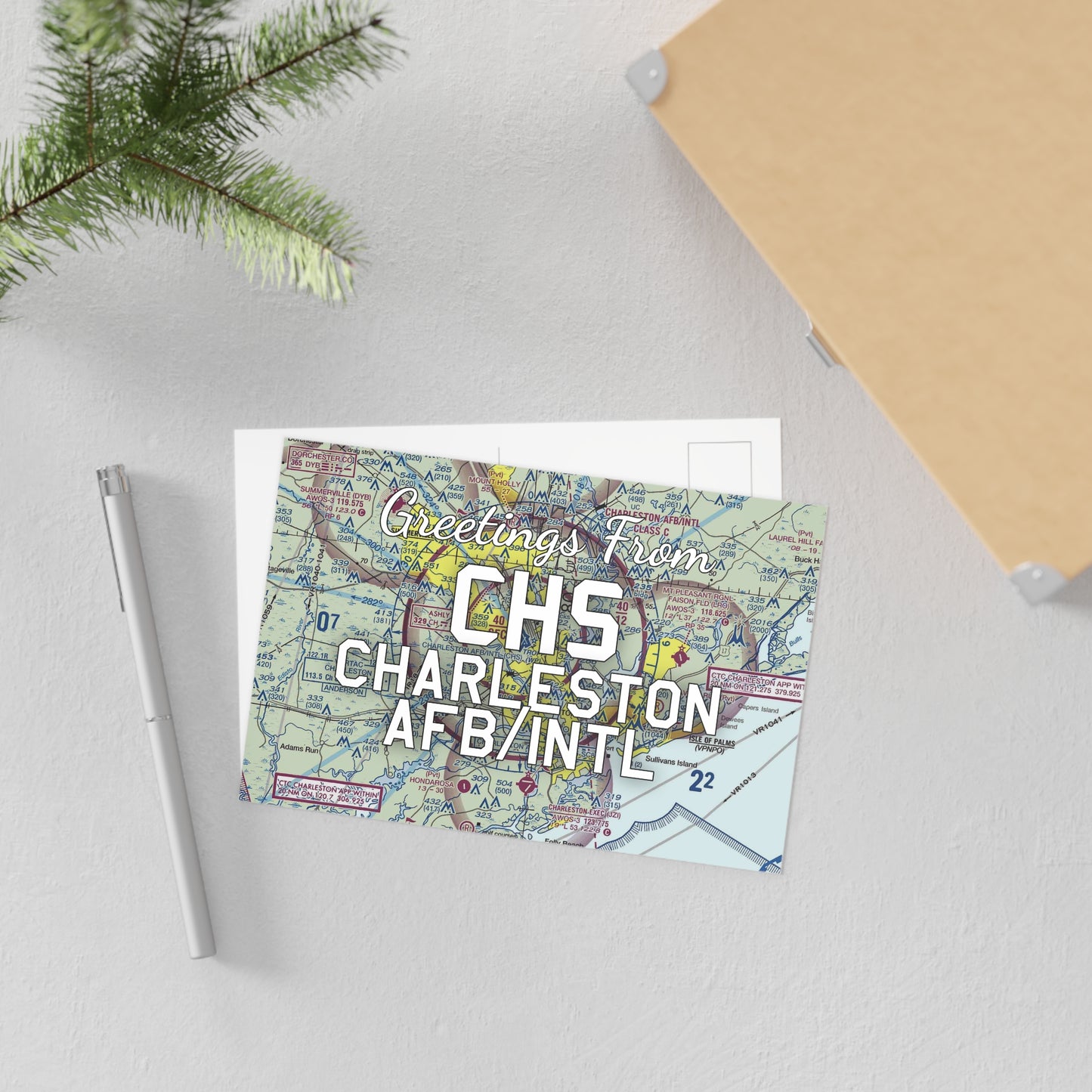 CHS Postcard | Charleston AFB/International Airport Card