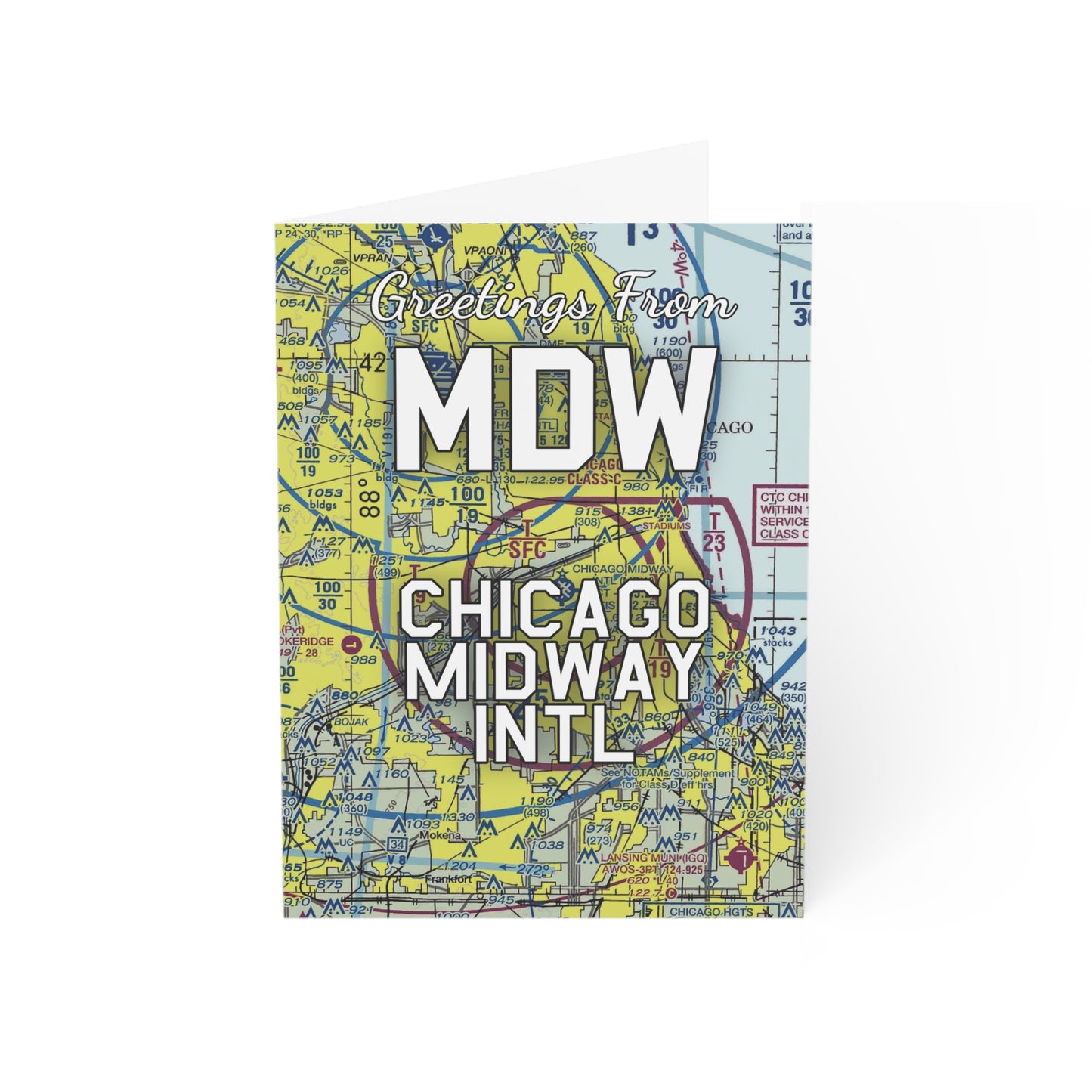MDW Greeting Cards | Chicago Midway International Airport Cards