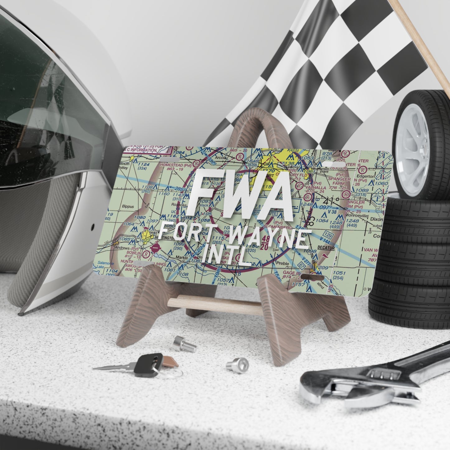 FWA Vanity Plate | Fort Wayne International Airport Vanity Plate