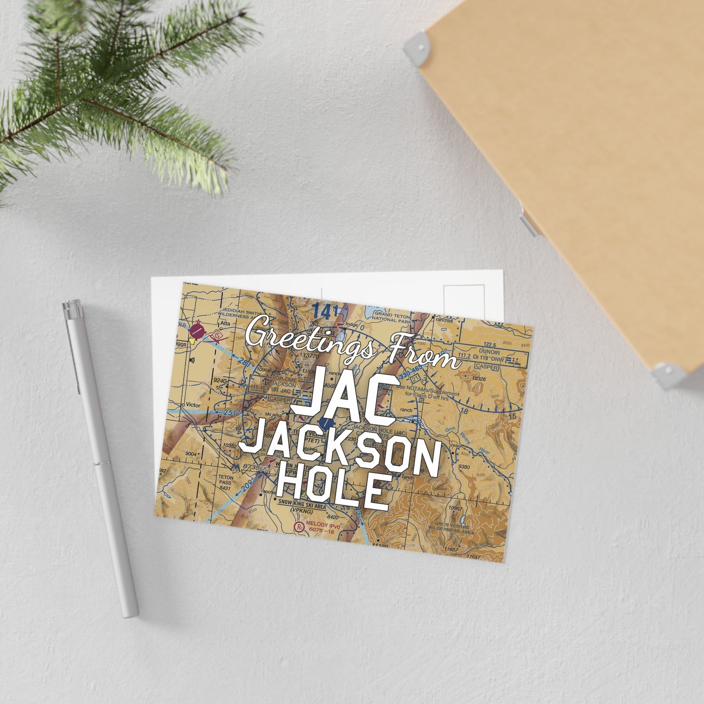 JAC Postcard | Jackson Hole Airport Card