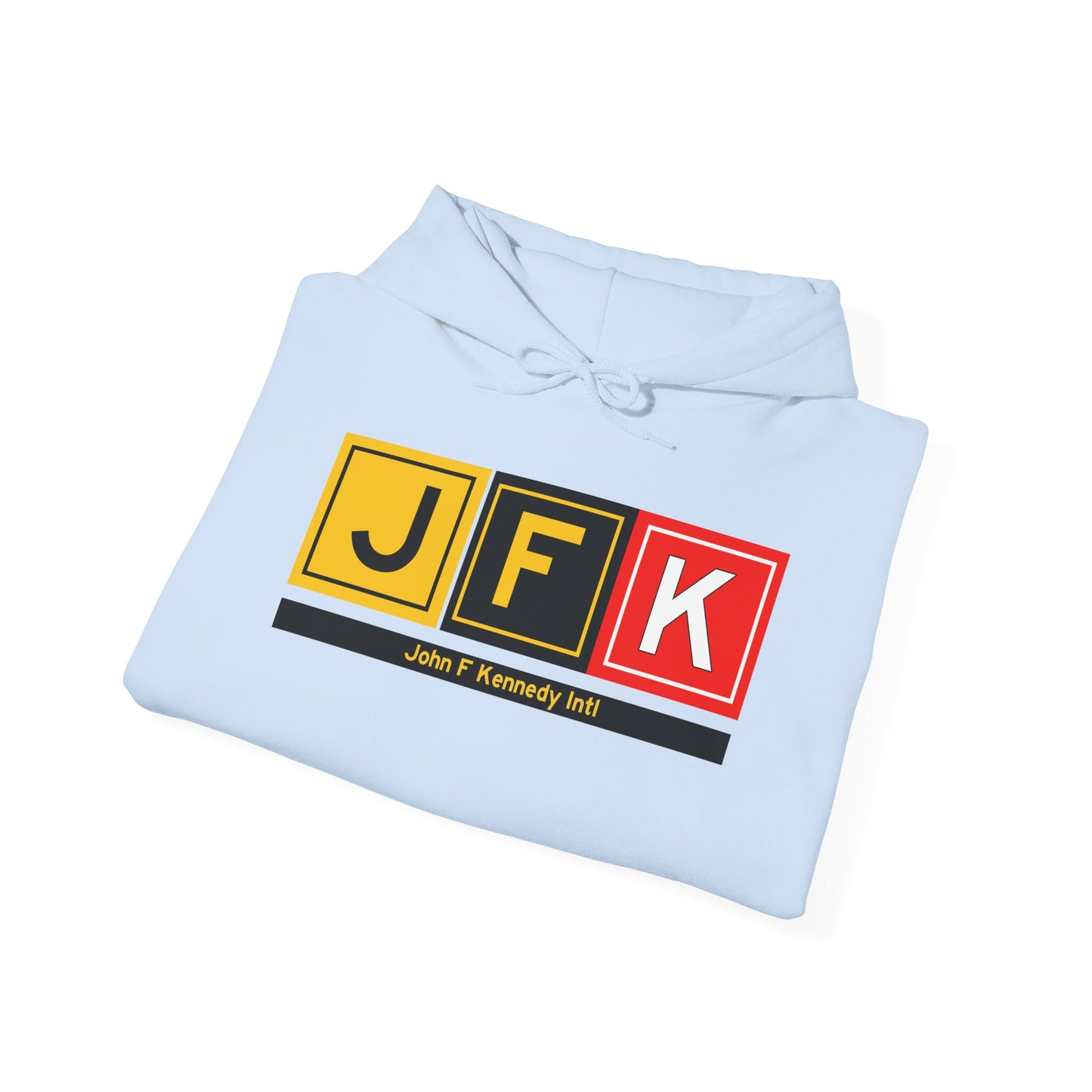 JFK Taxiway Hoodie w/ Airport Name | John F Kennedy International Airport Hoodie