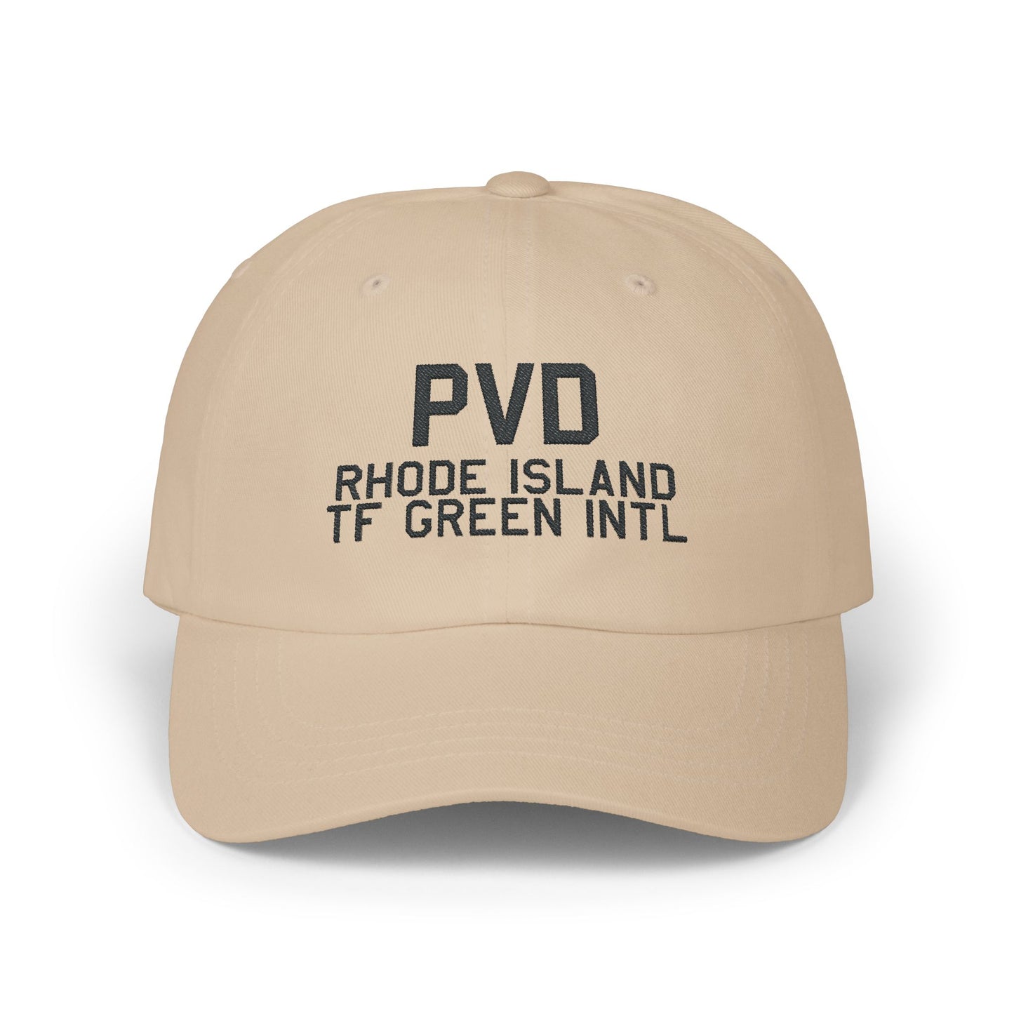 PVD Dad Cap | Rhode Island TF Green International Airport Hat