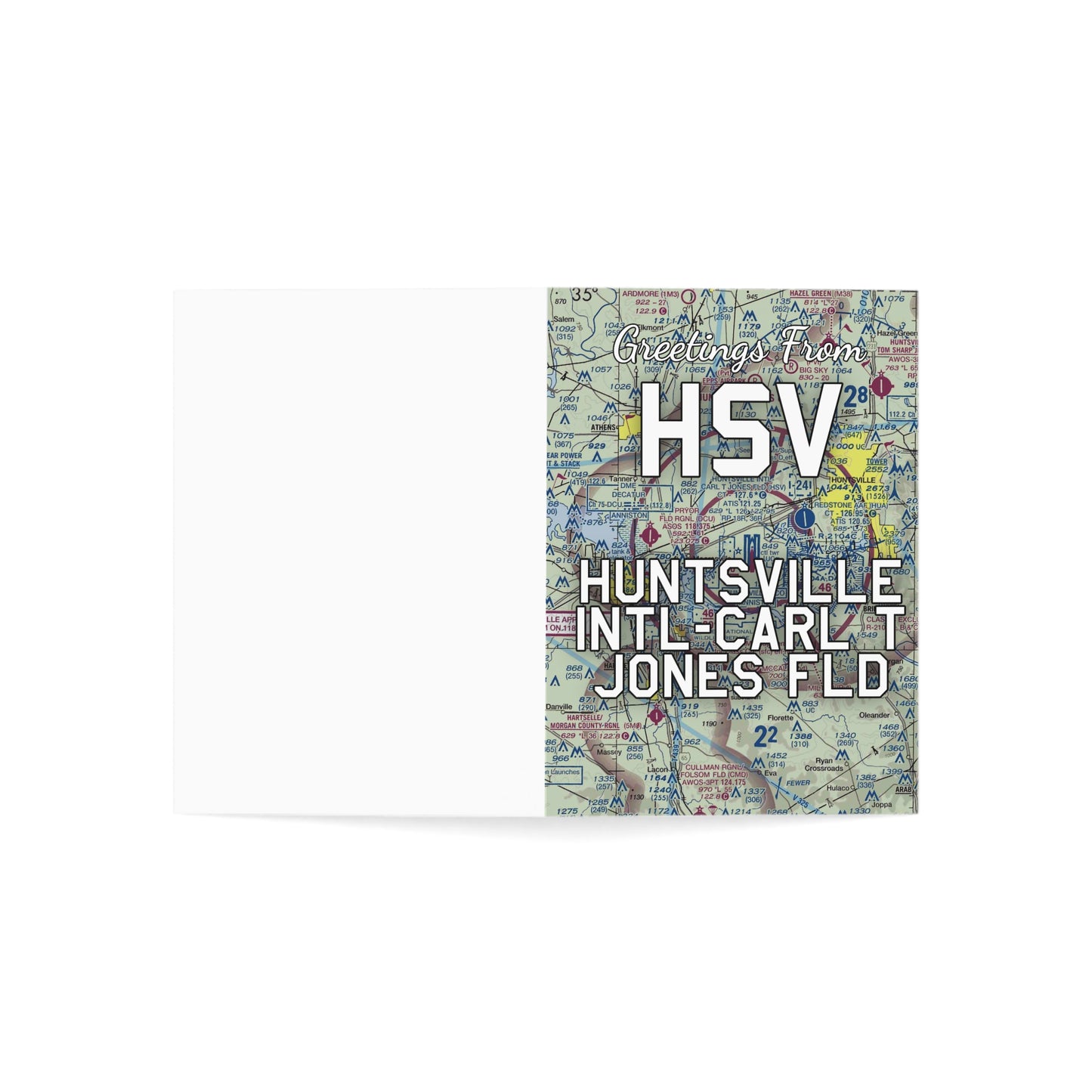 HSV Greeting Cards | Huntsville International-Carl T Jones Field Airport Cards