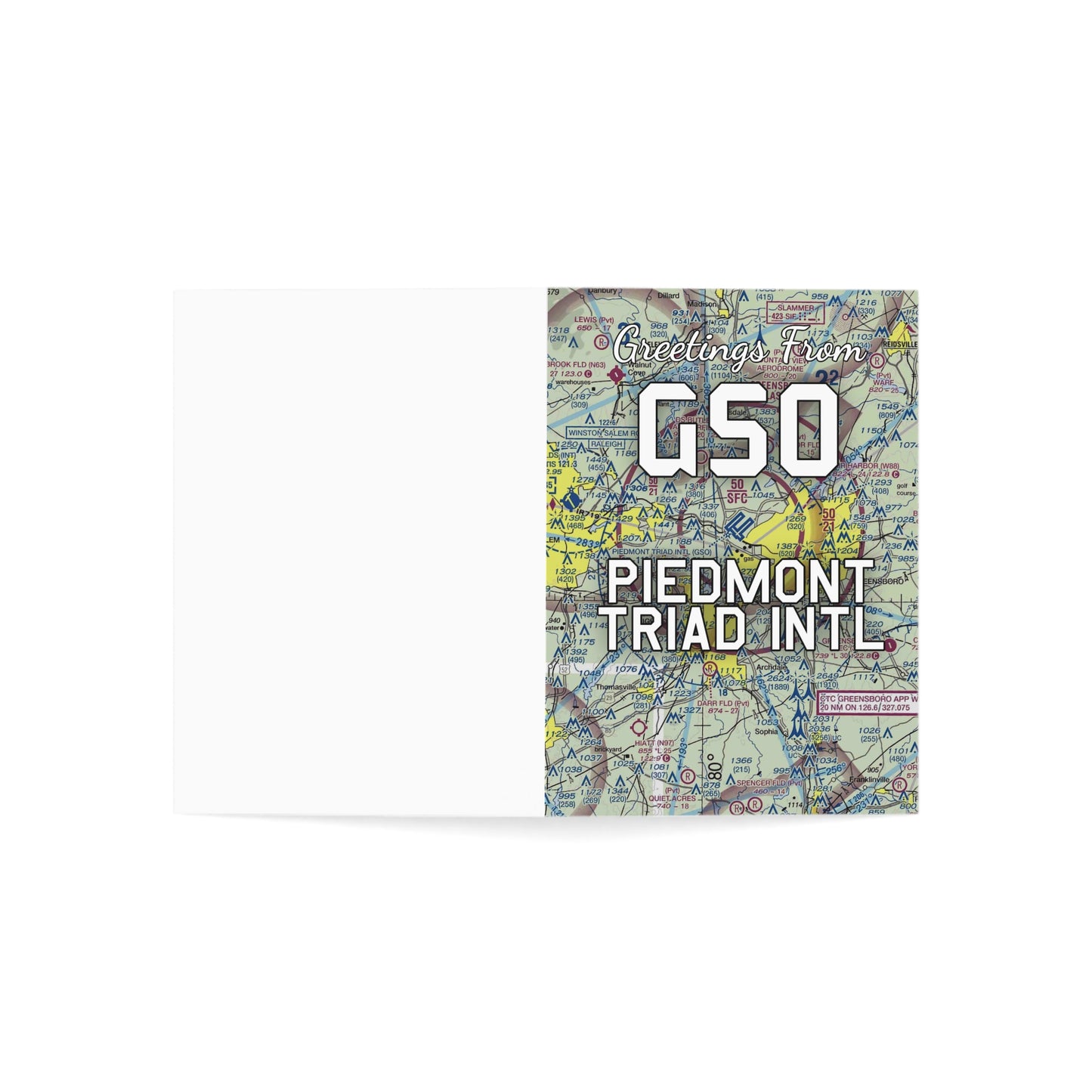 GSO Greeting Cards | Piedmont Triad International Airport Cards