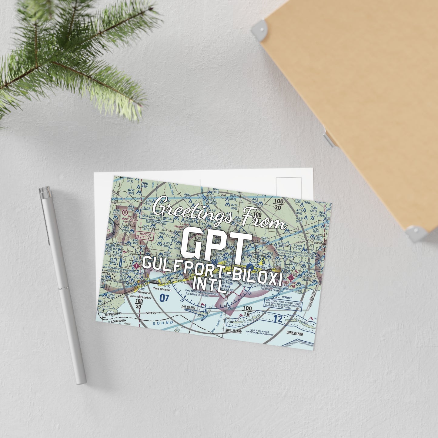 GPT Postcard | Gulfport-Biloxi International Airport Card