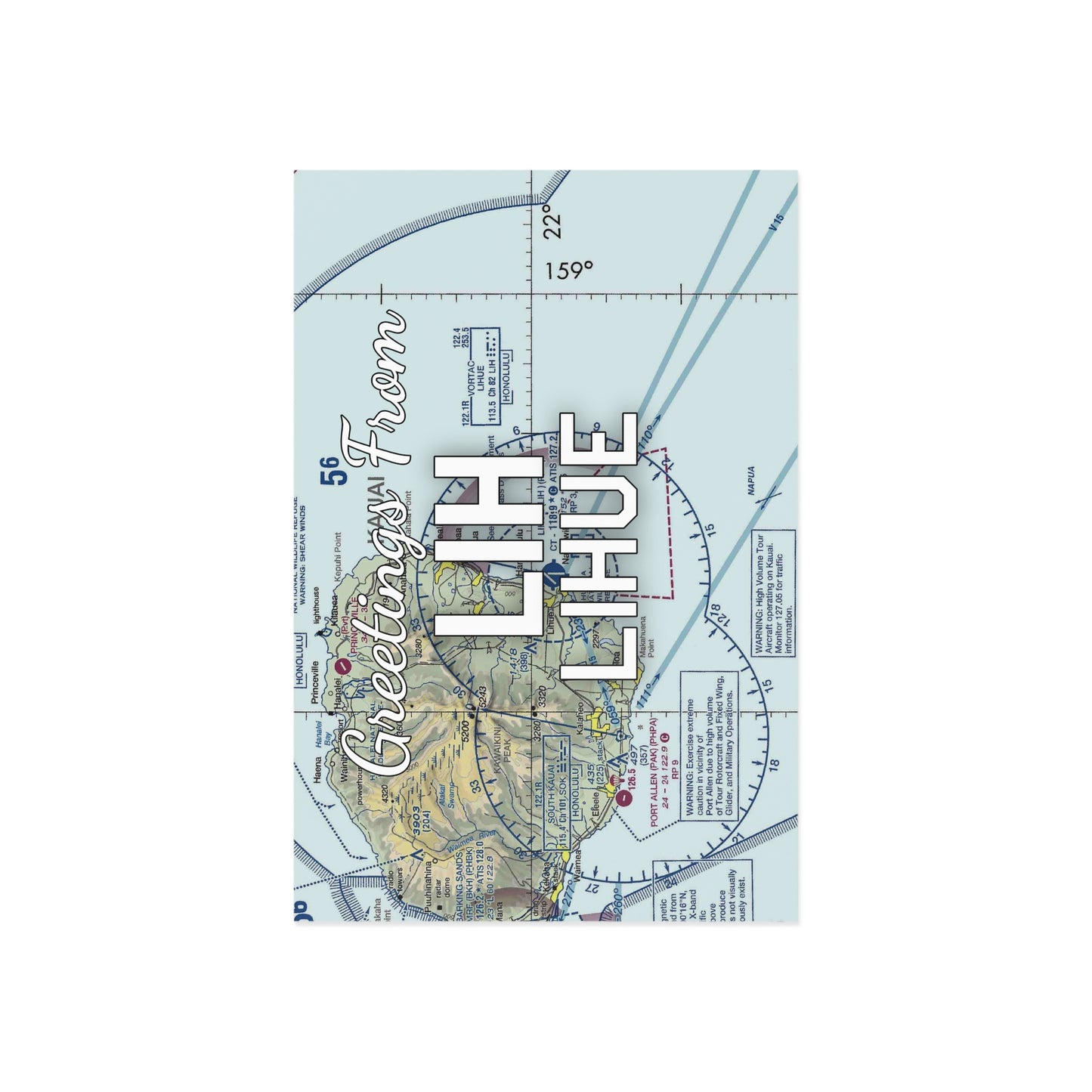 LIH Postcard | Lihue Airport Card