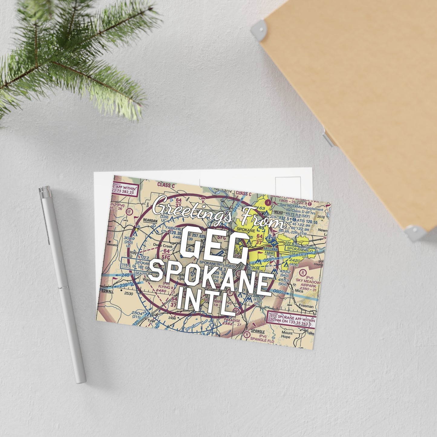 GEG Postcard | Spokane International Airport Card