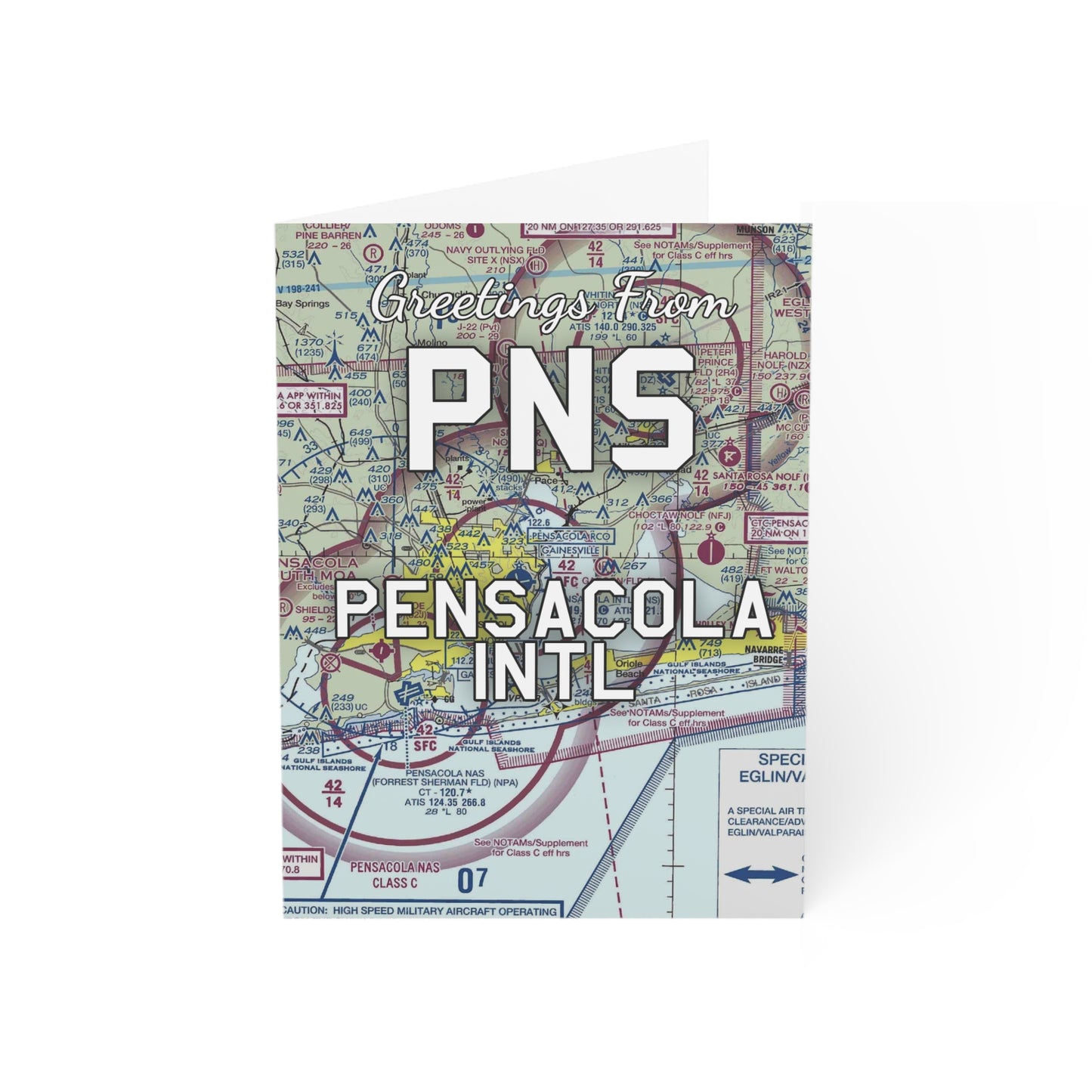 PNS Greeting Cards | Pensacola International Airport Cards