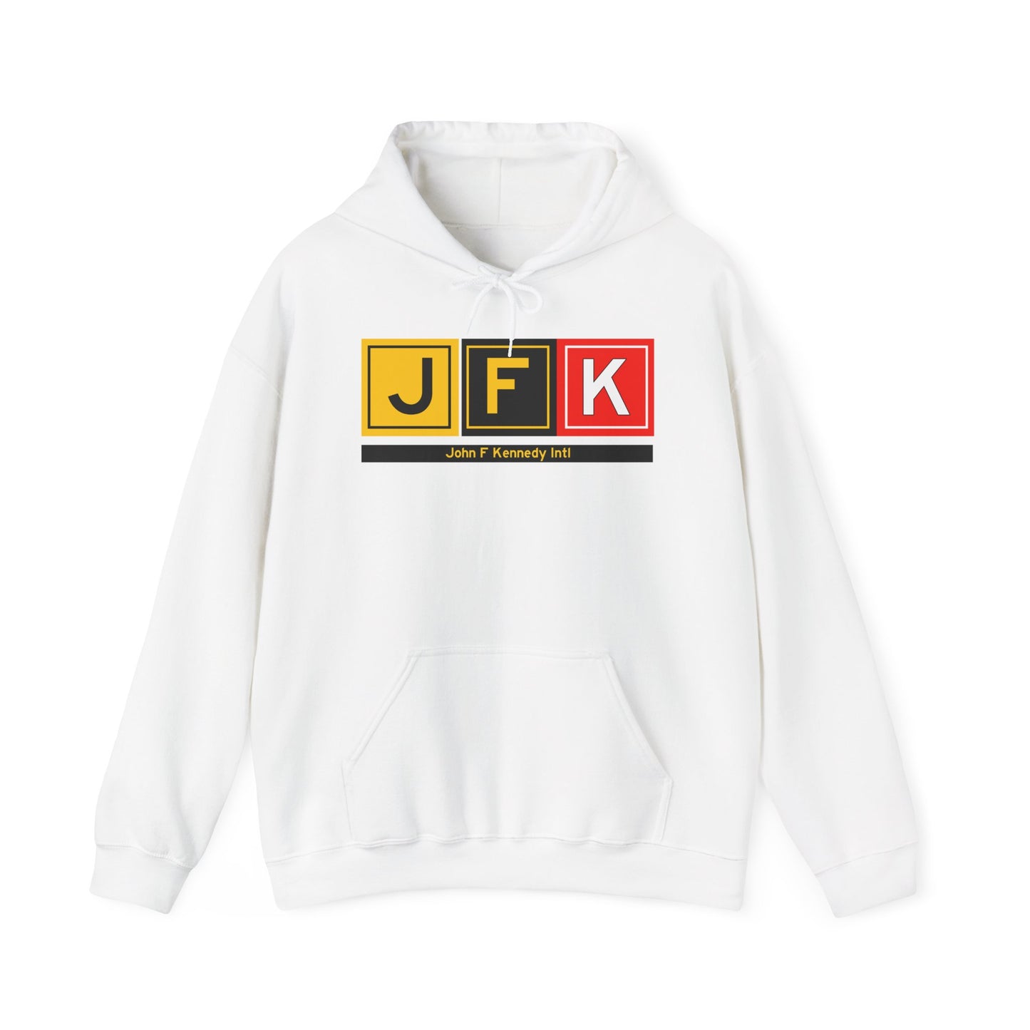 JFK Taxiway Hoodie w/ Airport Name | John F Kennedy International Airport Hoodie