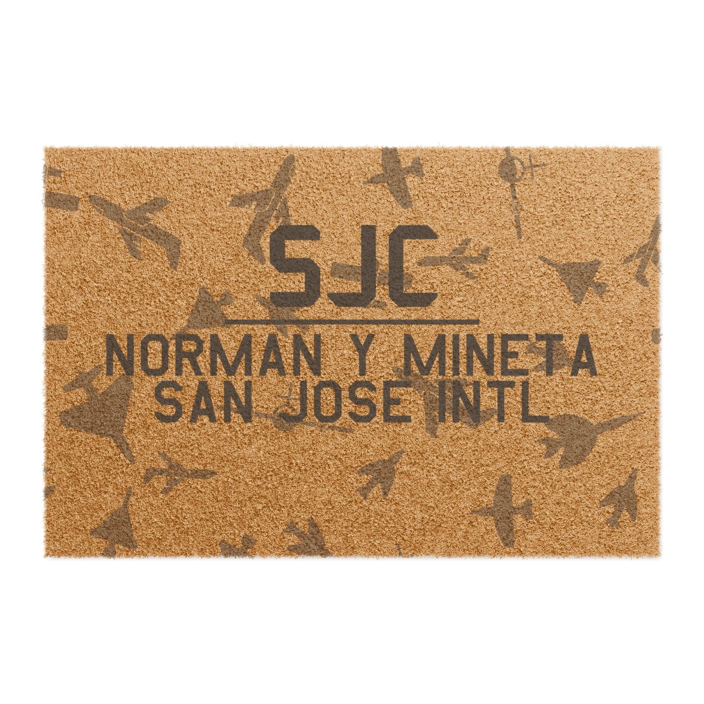SJC Doormat | Norman Y Mineta San Jose International Airport Doormat