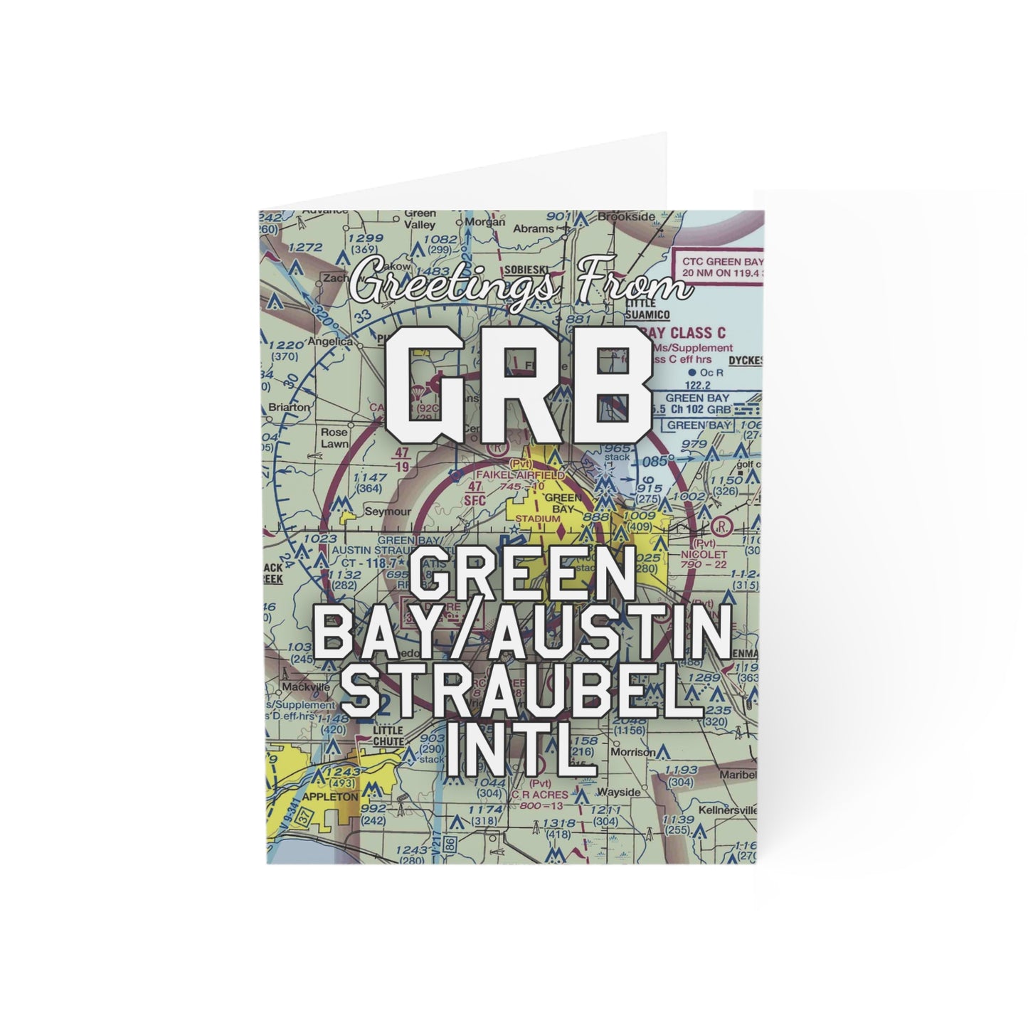 GRB Greeting Cards | Green Bay/Austin Straubel International Airport Cards