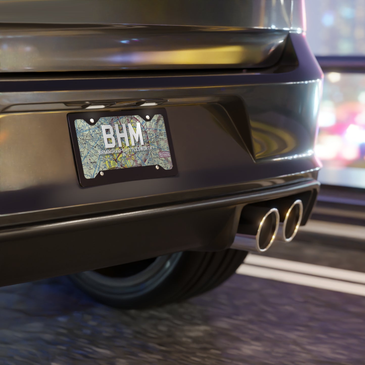 BHM Vanity Plate | Birmingham-Shuttlesworth International Airport Vanity Plate