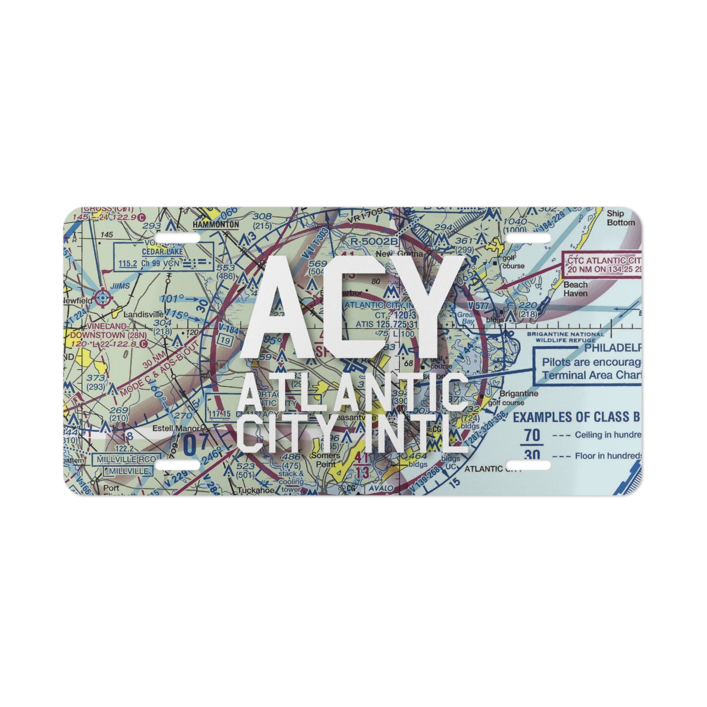 ACY Vanity Plate | Atlantic City International Airport Vanity Plate