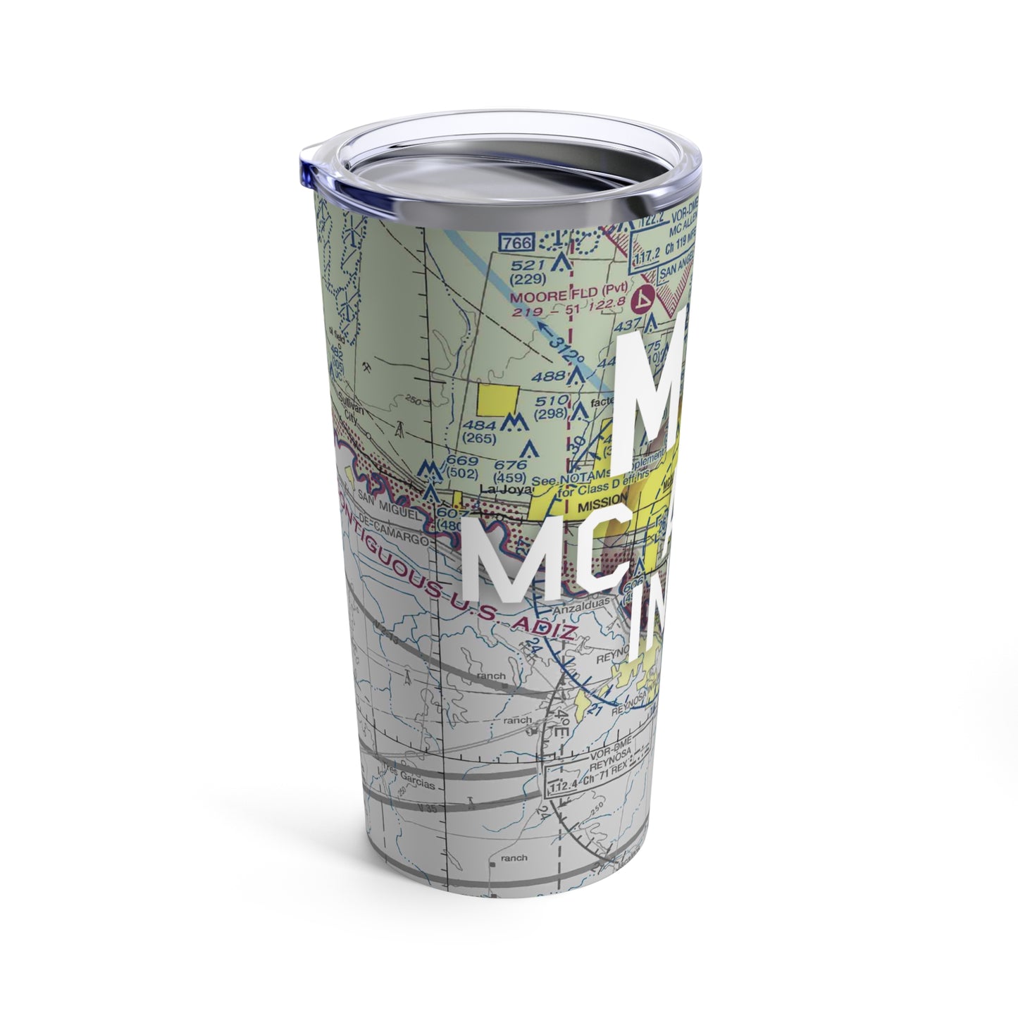 MFE Tumbler | Mc Allen International Airport Tumbler