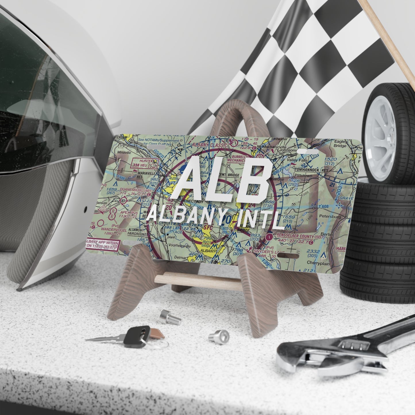 ALB Vanity Plate | Albany International Airport Vanity Plate