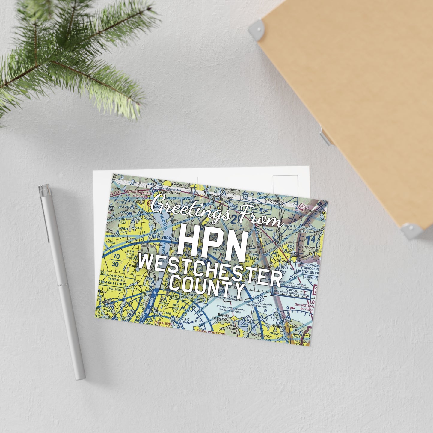 HPN Postcard | Westchester County Airport Card