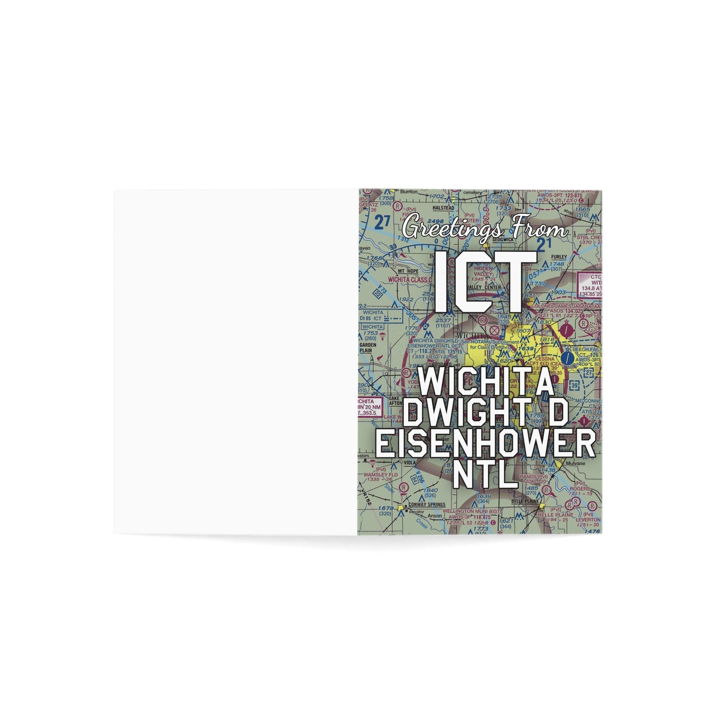 ICT Greeting Cards | Wichita Dwight D Eisenhower National Airport Cards