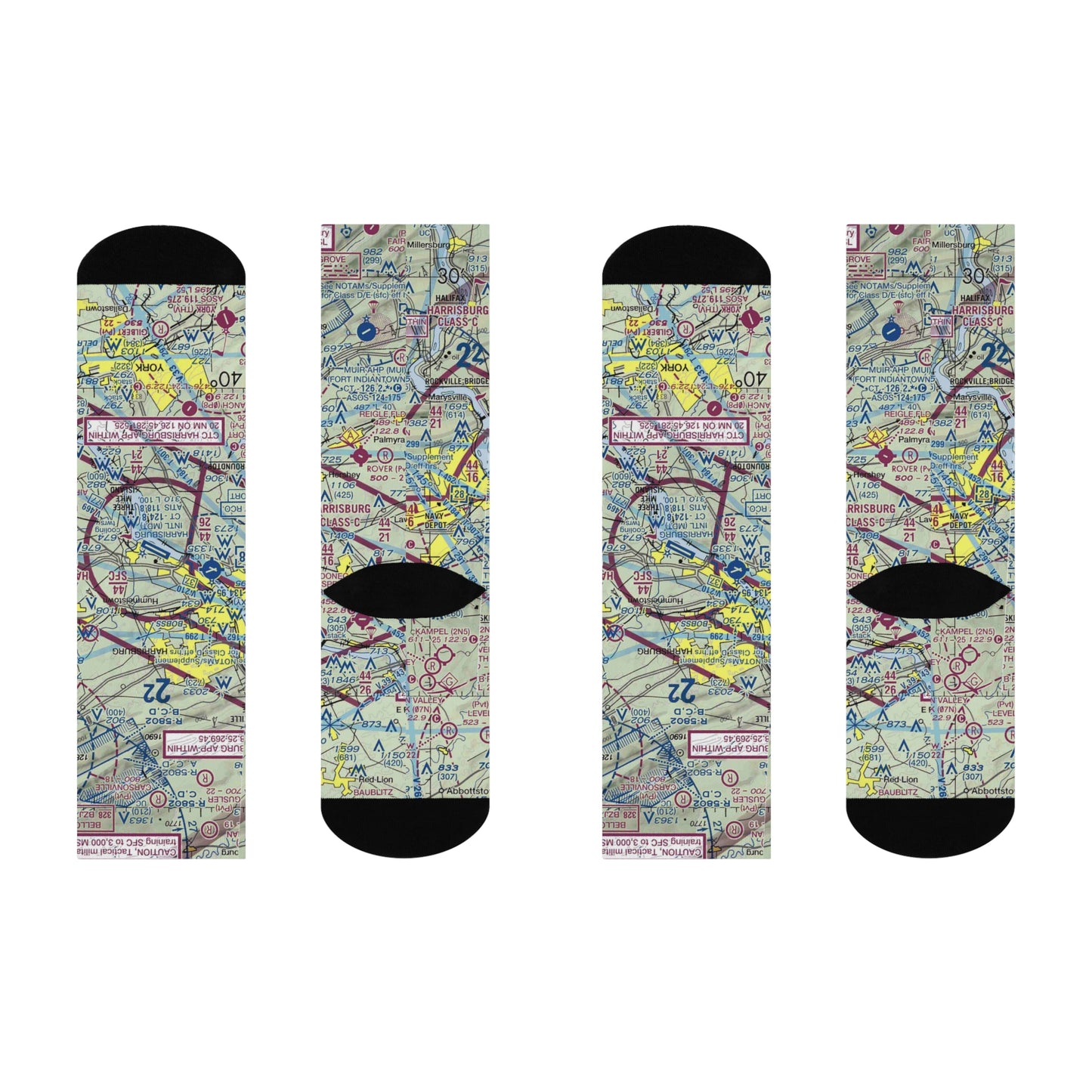 MDT Cushioned Crew Socks | Harrisburg International Airport Socks