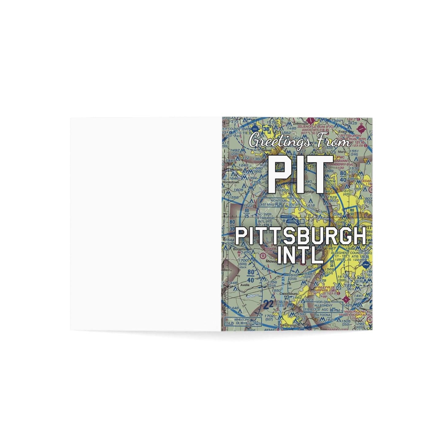 PIT Greeting Cards | Pittsburgh International Airport Cards