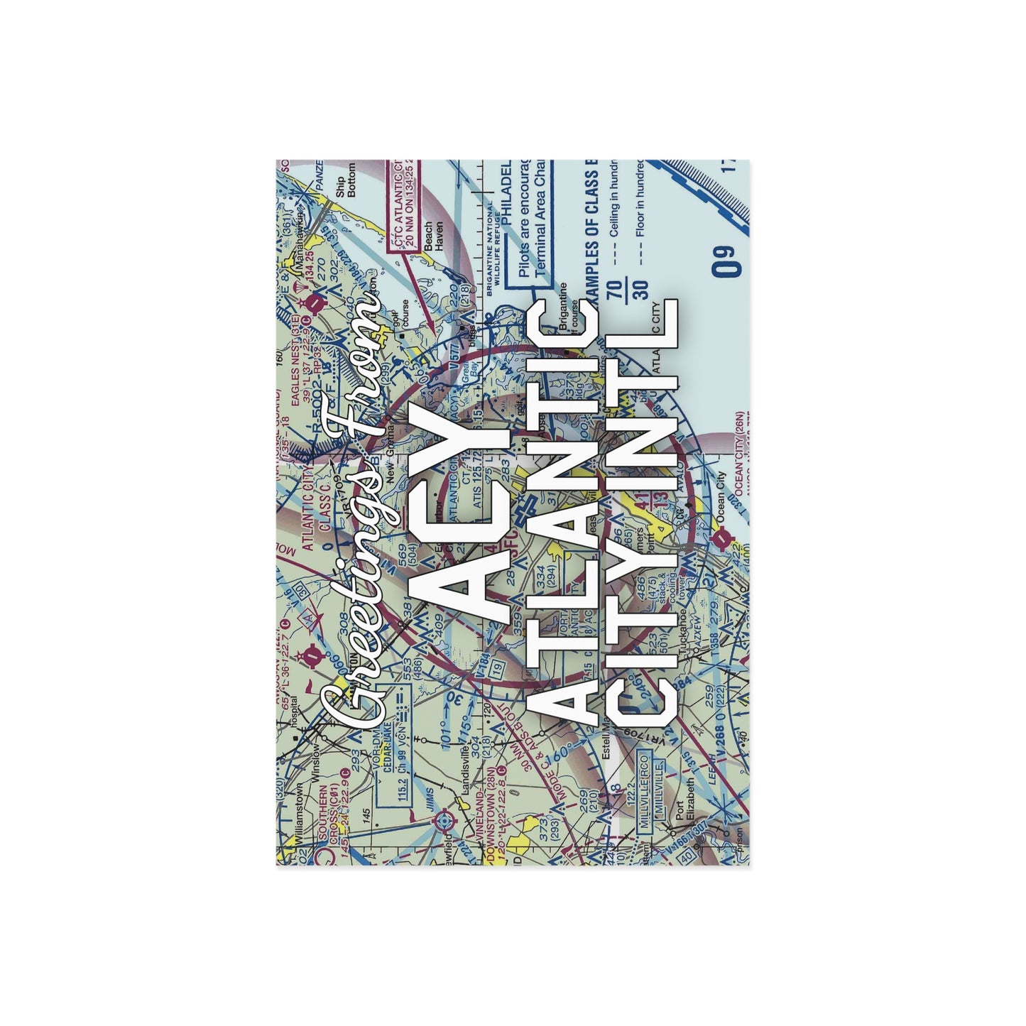 ACY Postcard | Atlantic City International Airport Card
