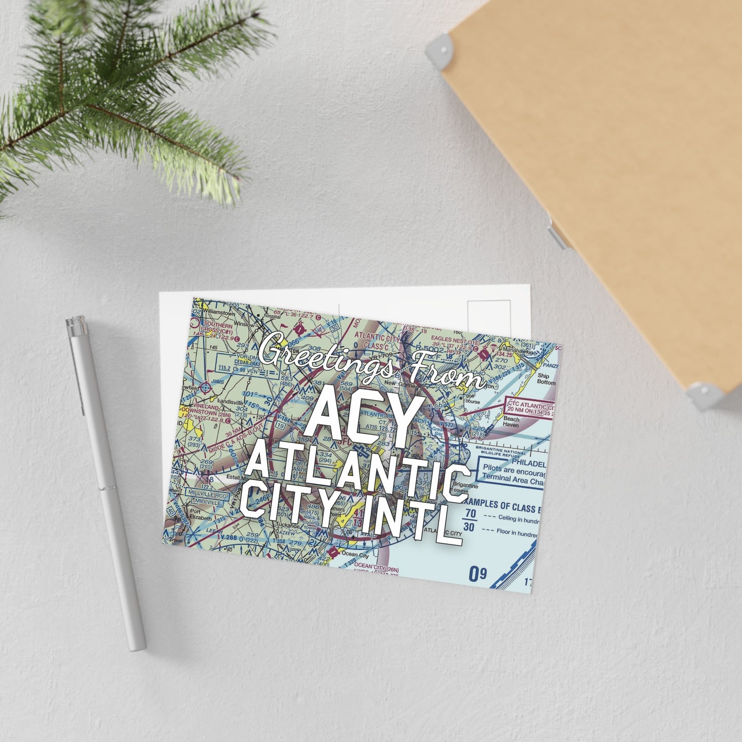 ACY Postcard | Atlantic City International Airport Card