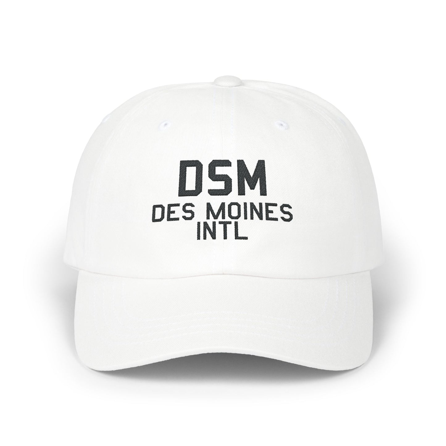 DSM Dad Cap | Des Moines International Airport Hat