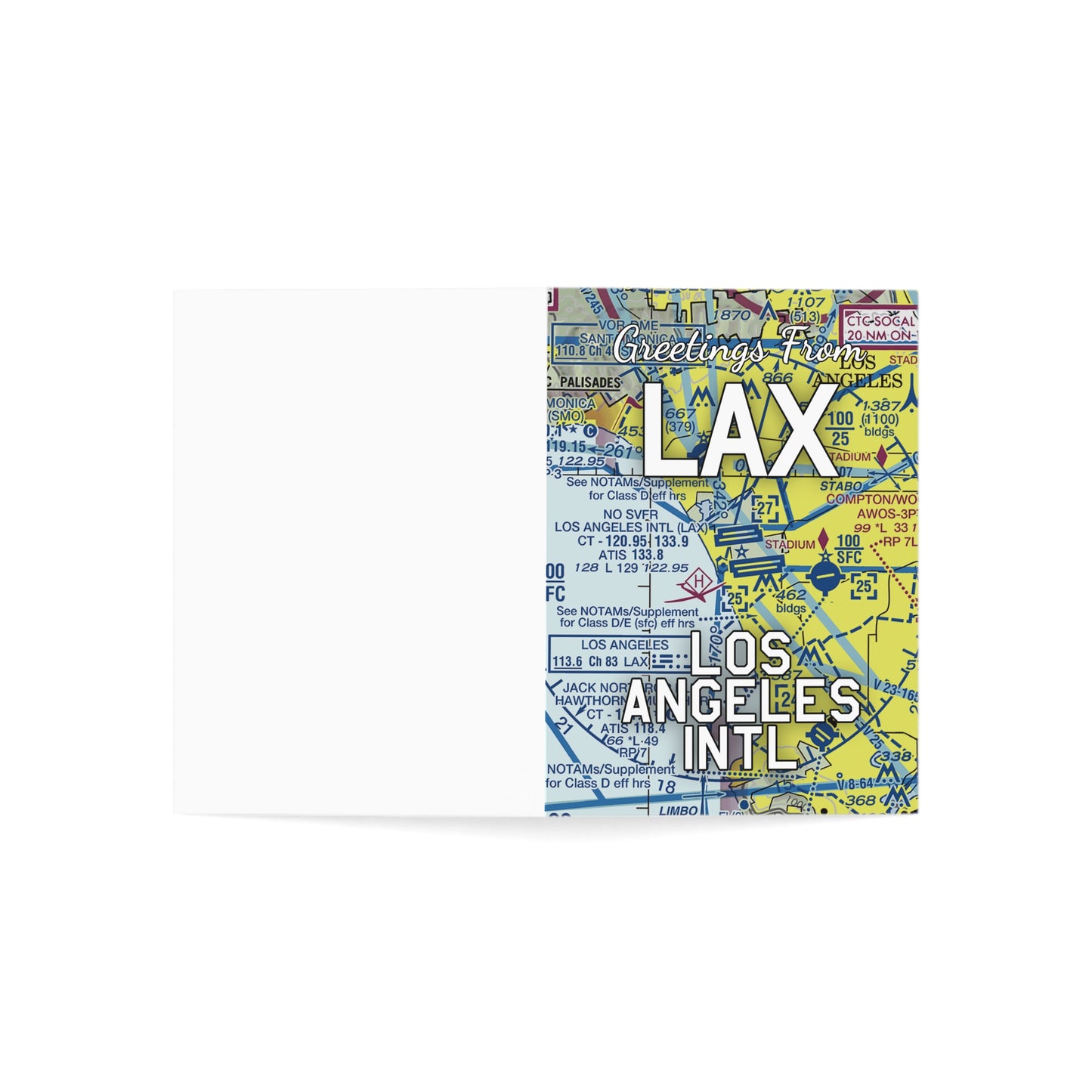 LAX Greeting Cards | Los Angeles International Airport Cards