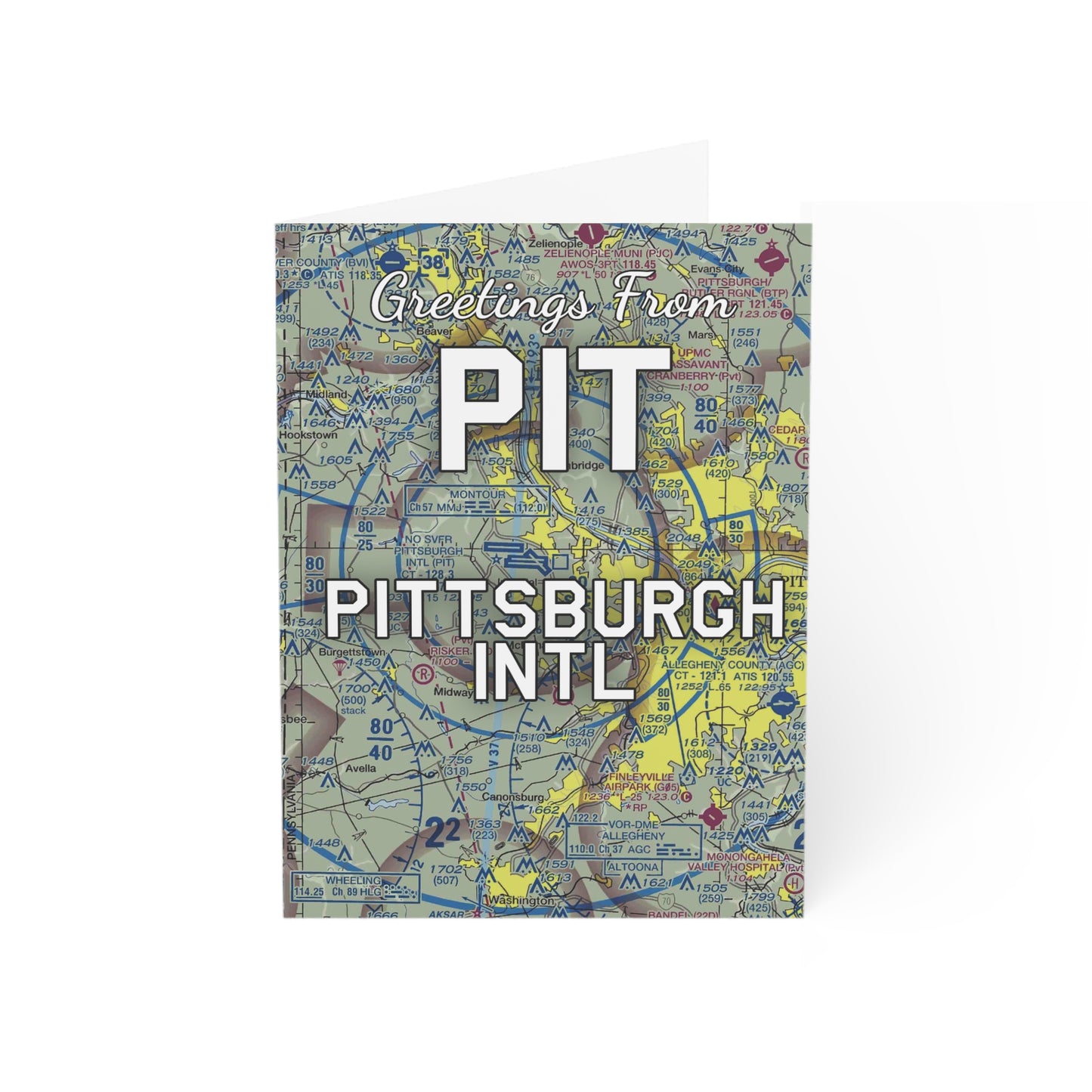 PIT Greeting Cards | Pittsburgh International Airport Cards