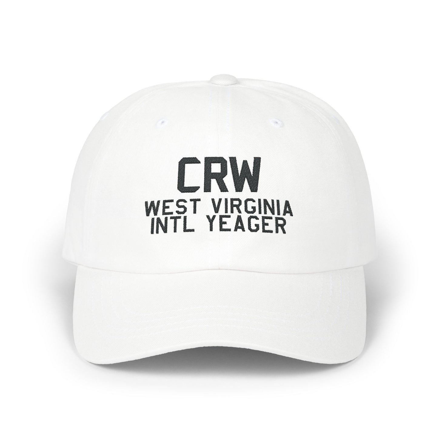 CRW Dad Cap | West Virginia International Yeager Airport Hat