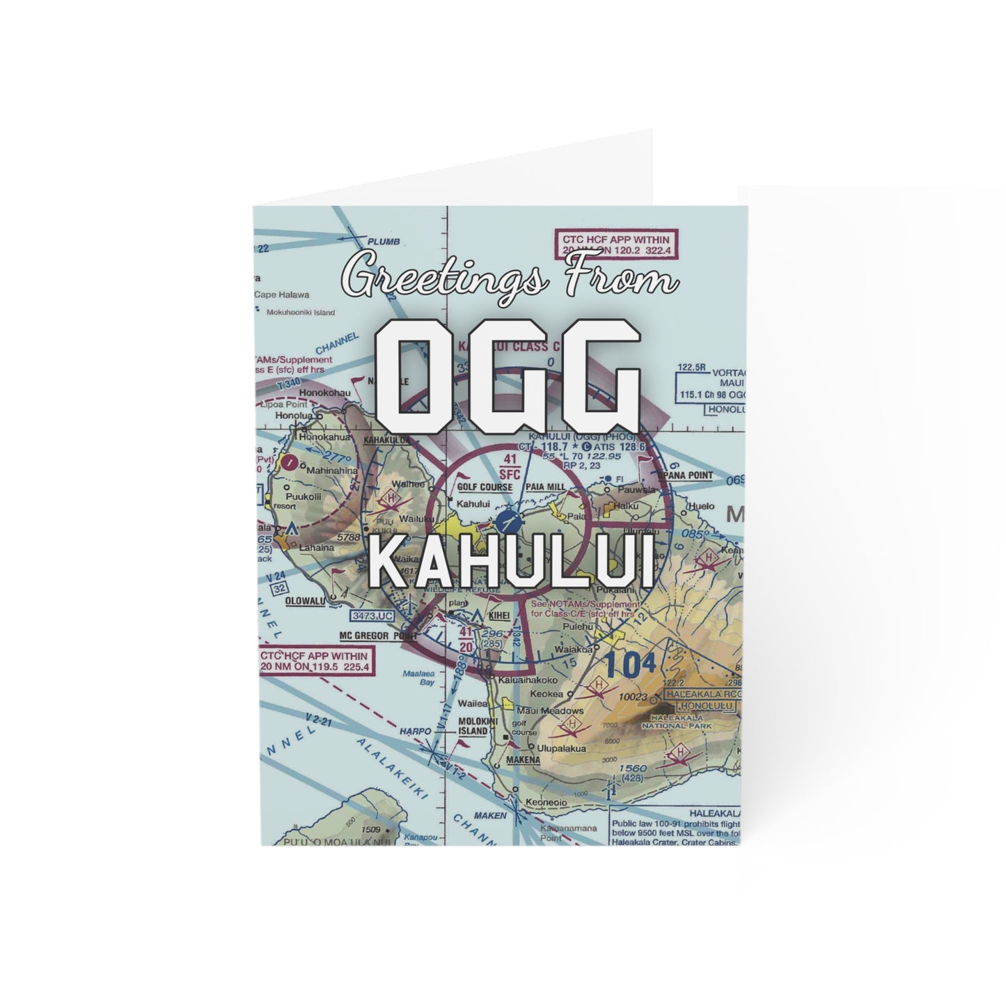OGG Greeting Cards | Kahului Airport Cards