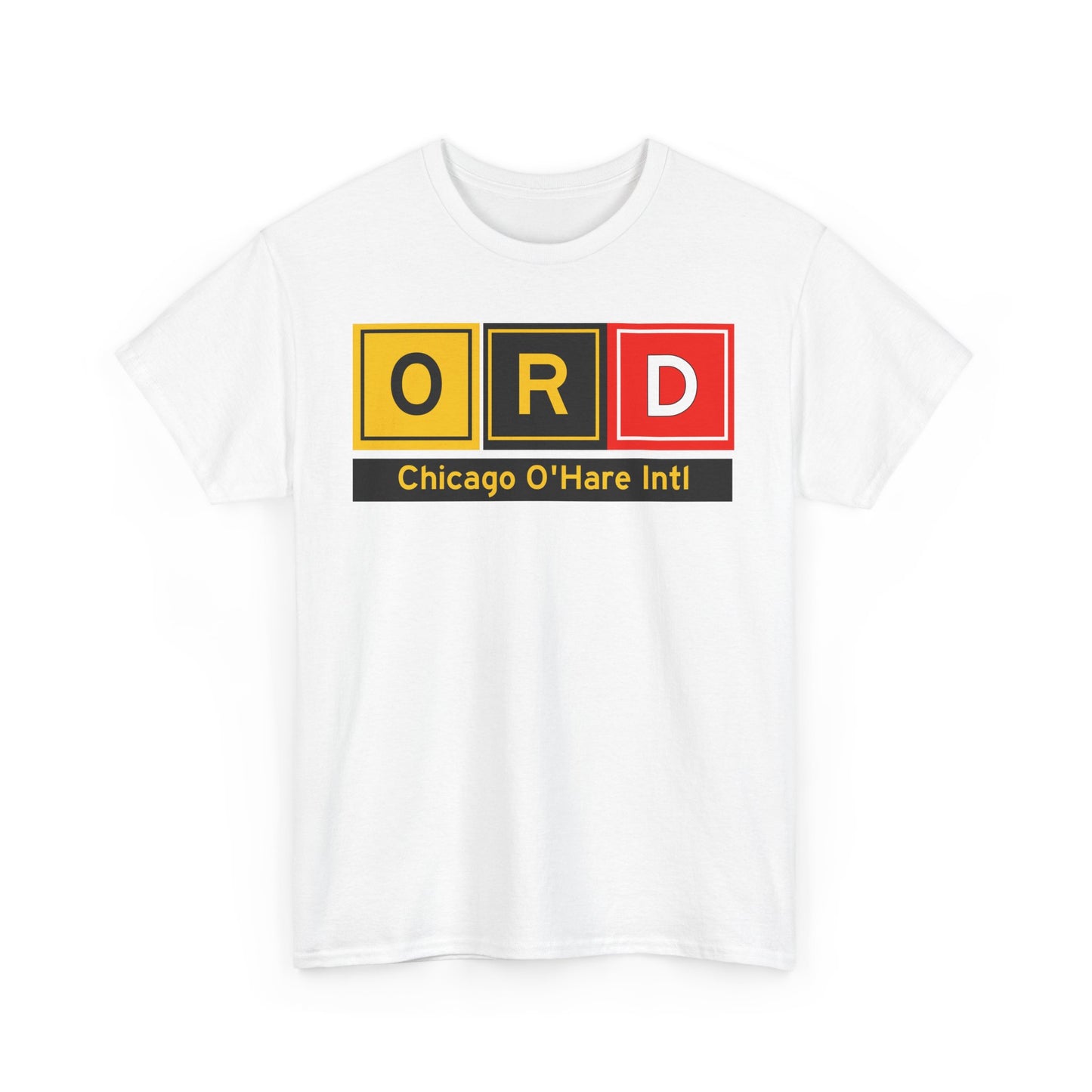 ORD Taxiway Tee w/ Airport Name | Chicago O'Hare International Airport Tee