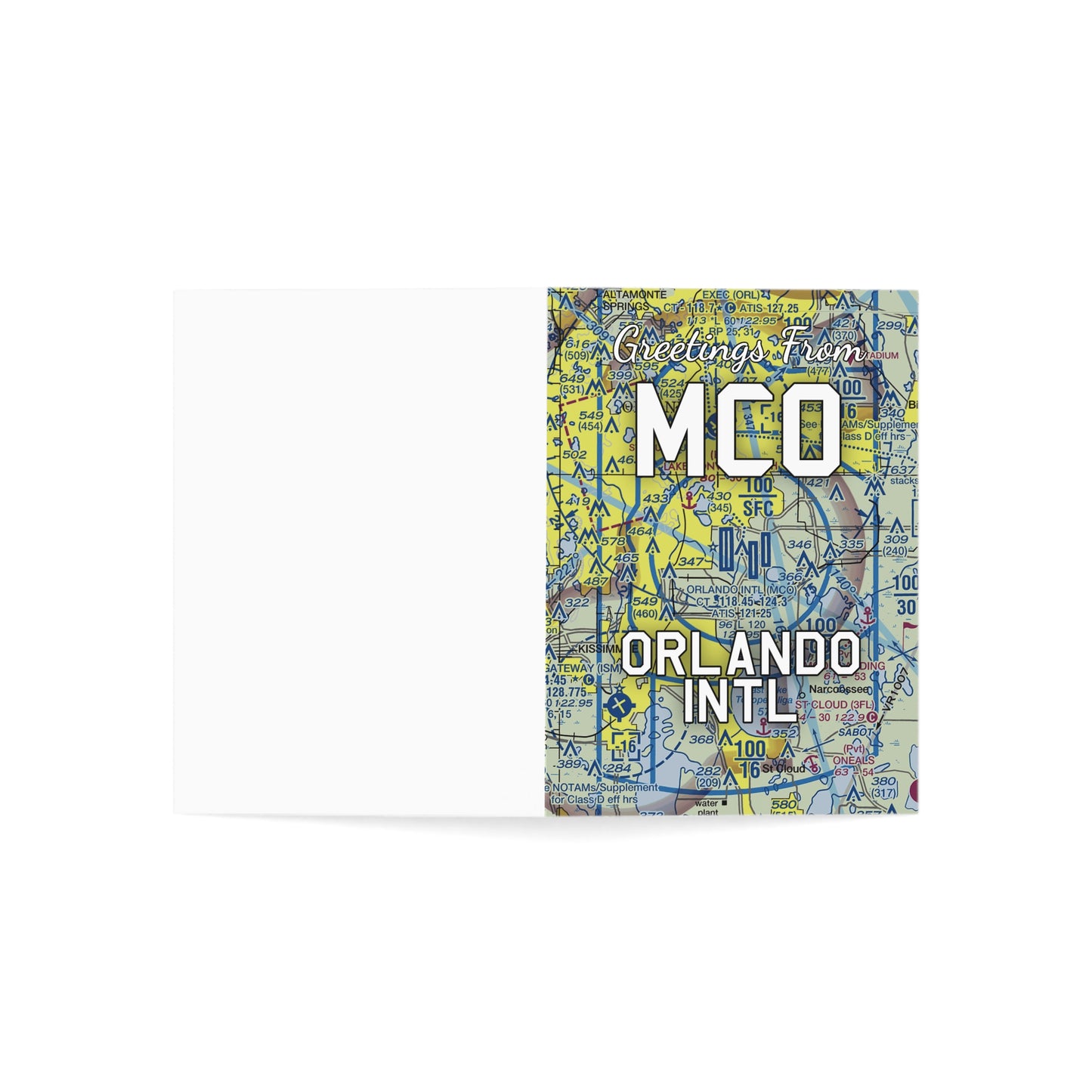 MCO Greeting Cards | Orlando International Airport Cards