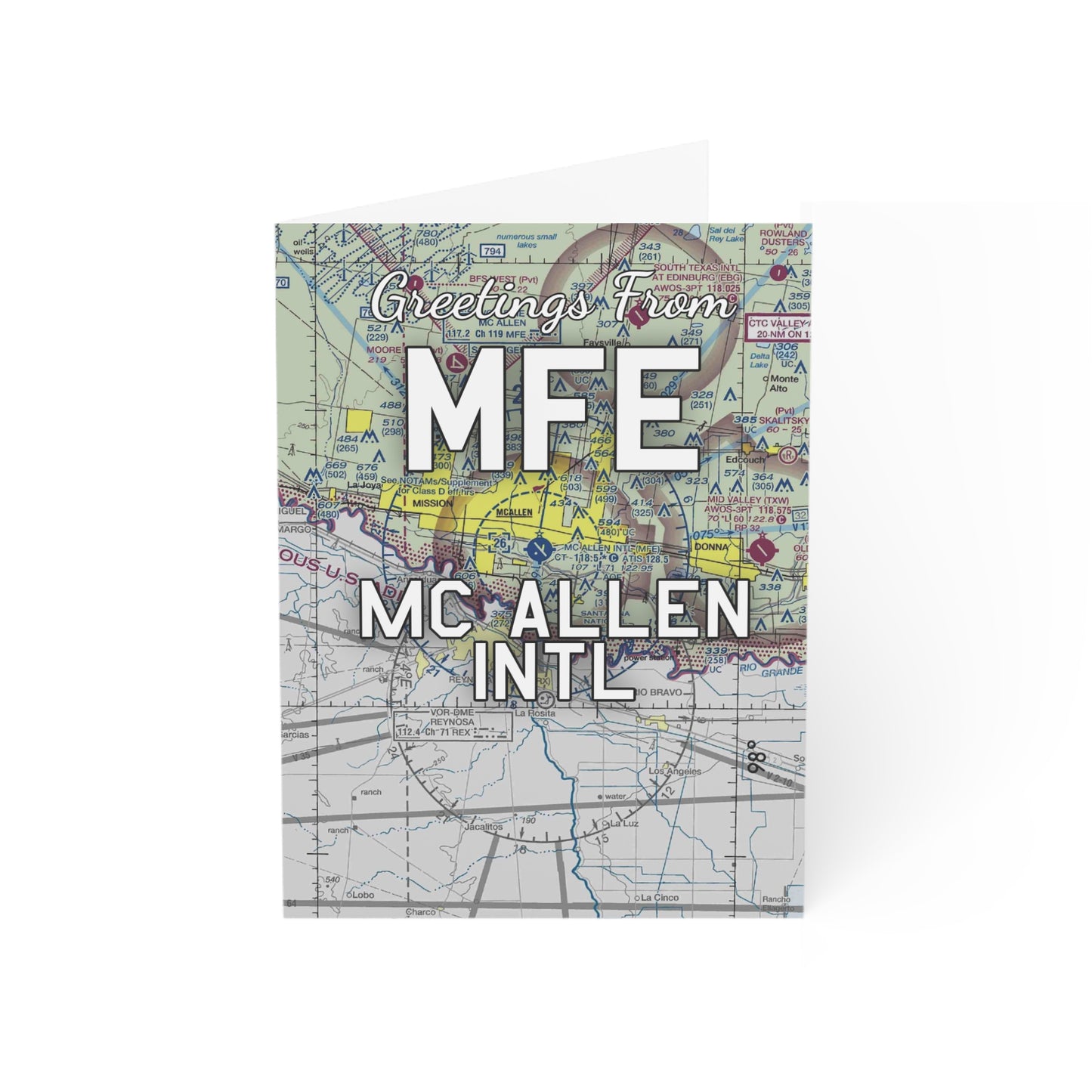 MFE Greeting Cards | Mc Allen International Airport Cards