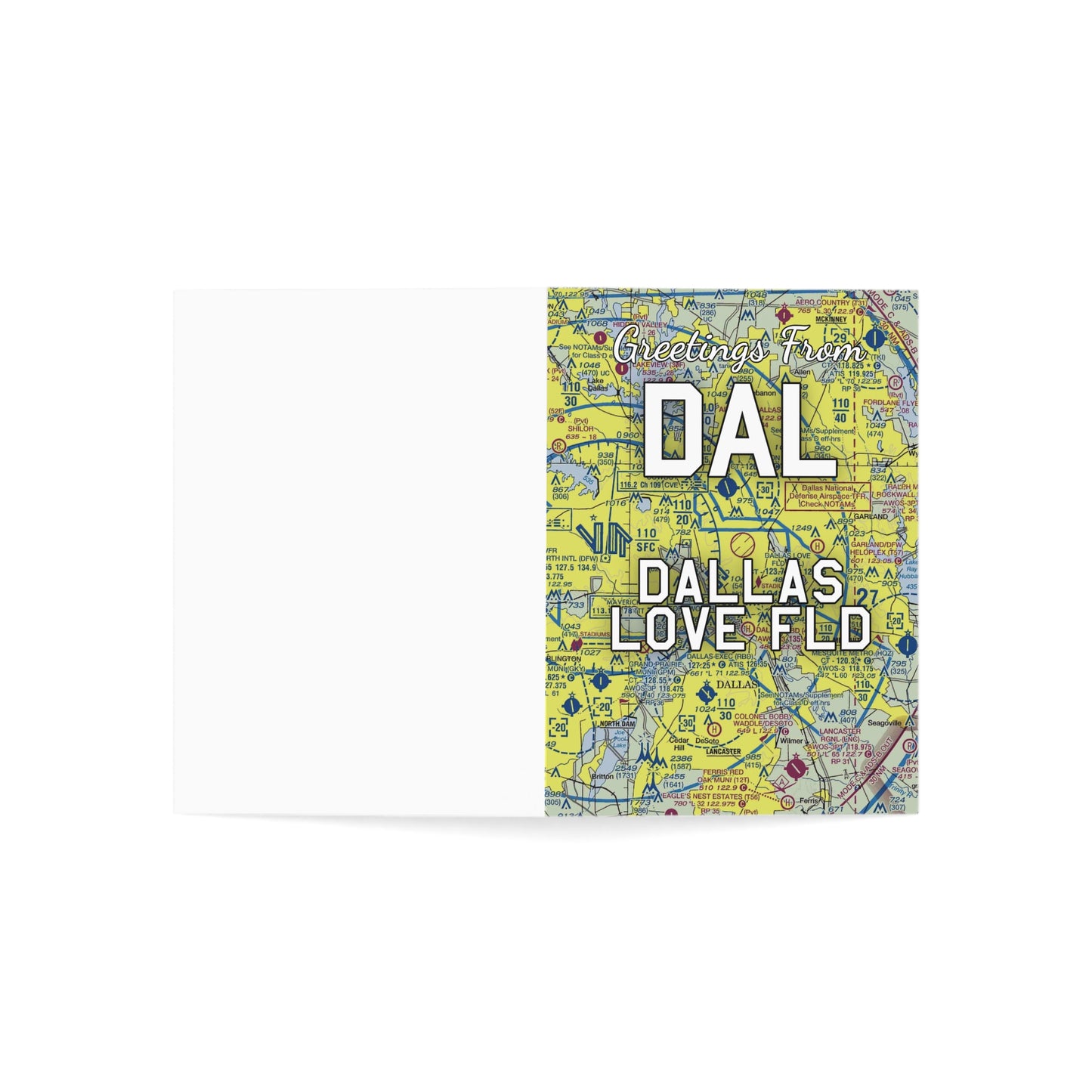 DAL Greeting Cards | Dallas Love Field Airport Cards