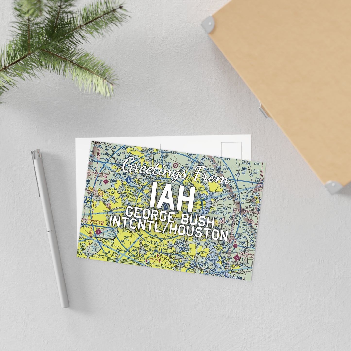 IAH Postcard | George Bush Intcntl/Houston Airport Card