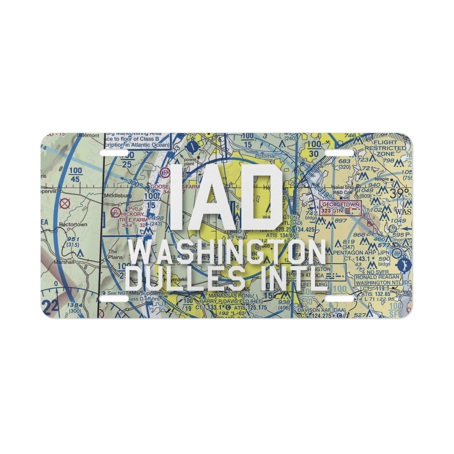 IAD Vanity Plate | Washington Dulles International Airport Vanity Plate