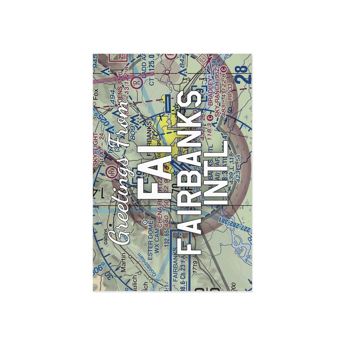 FAI Postcard | Fairbanks International Airport Card