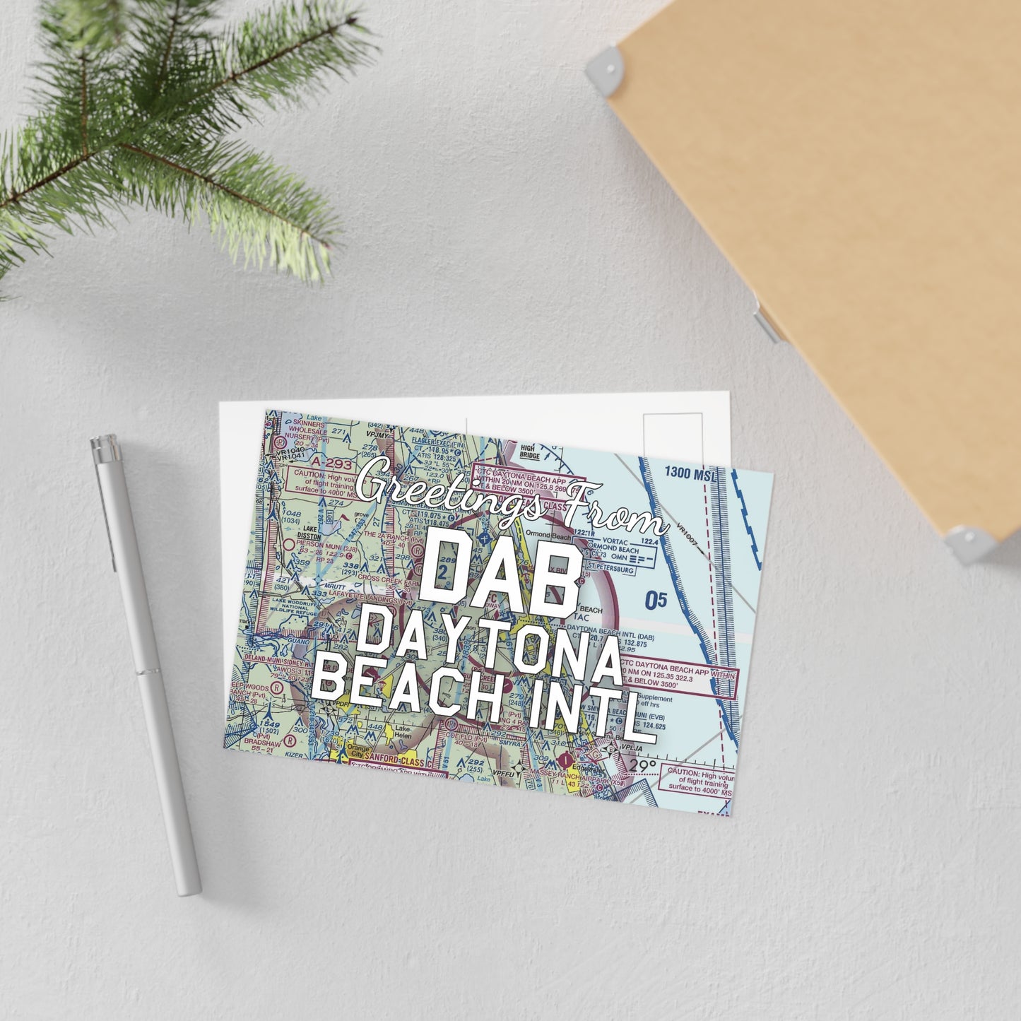 DAB Postcard | Daytona Beach International Airport Card