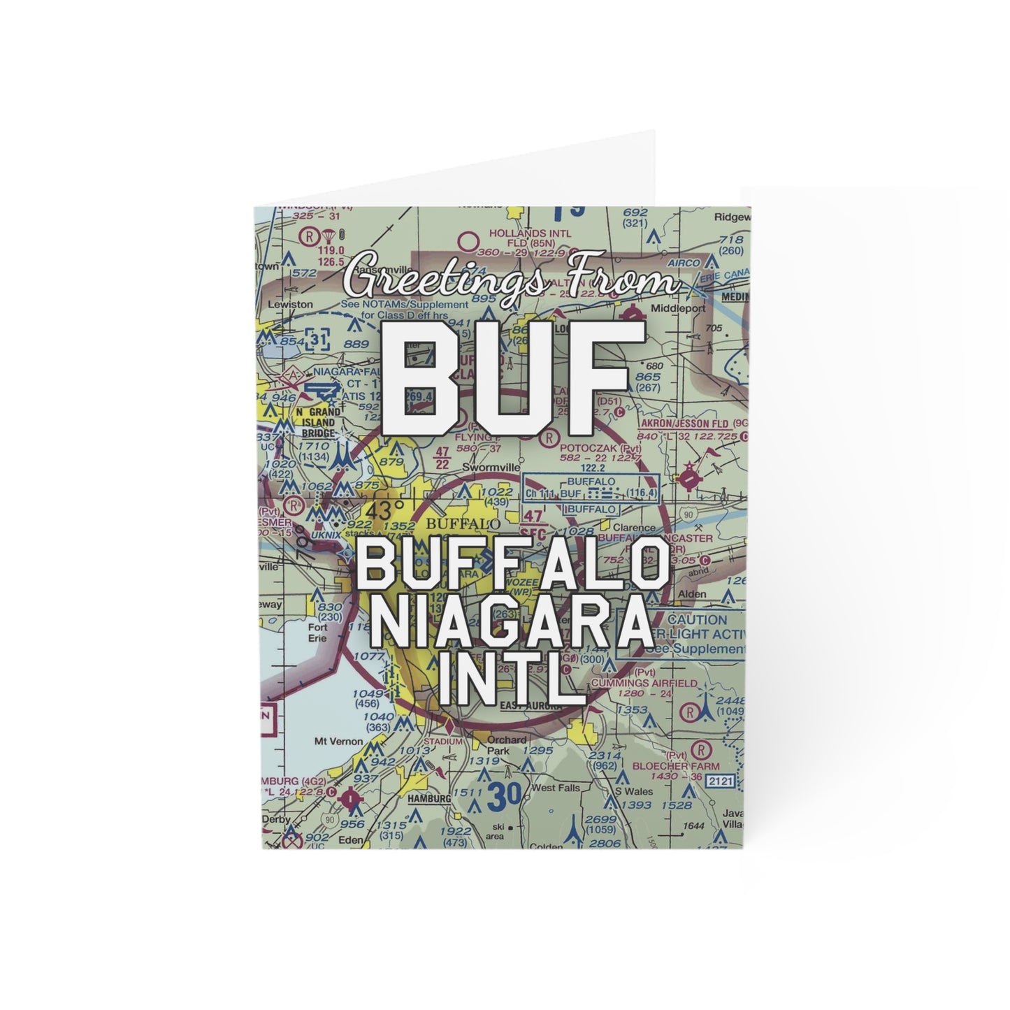 BUF Greeting Cards | Buffalo Niagara International Airport Cards