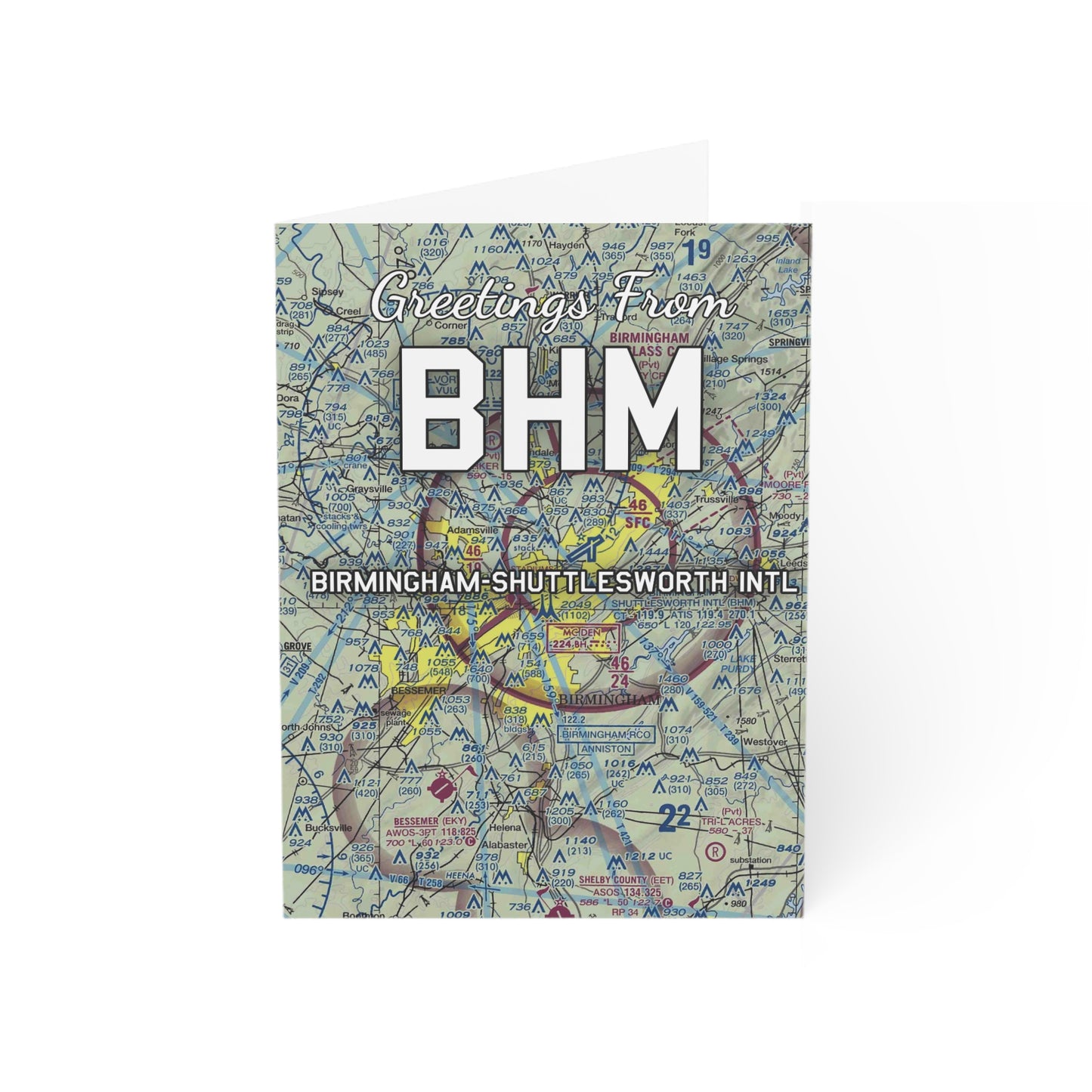 BHM Greeting Cards | Birmingham-Shuttlesworth International Airport Cards