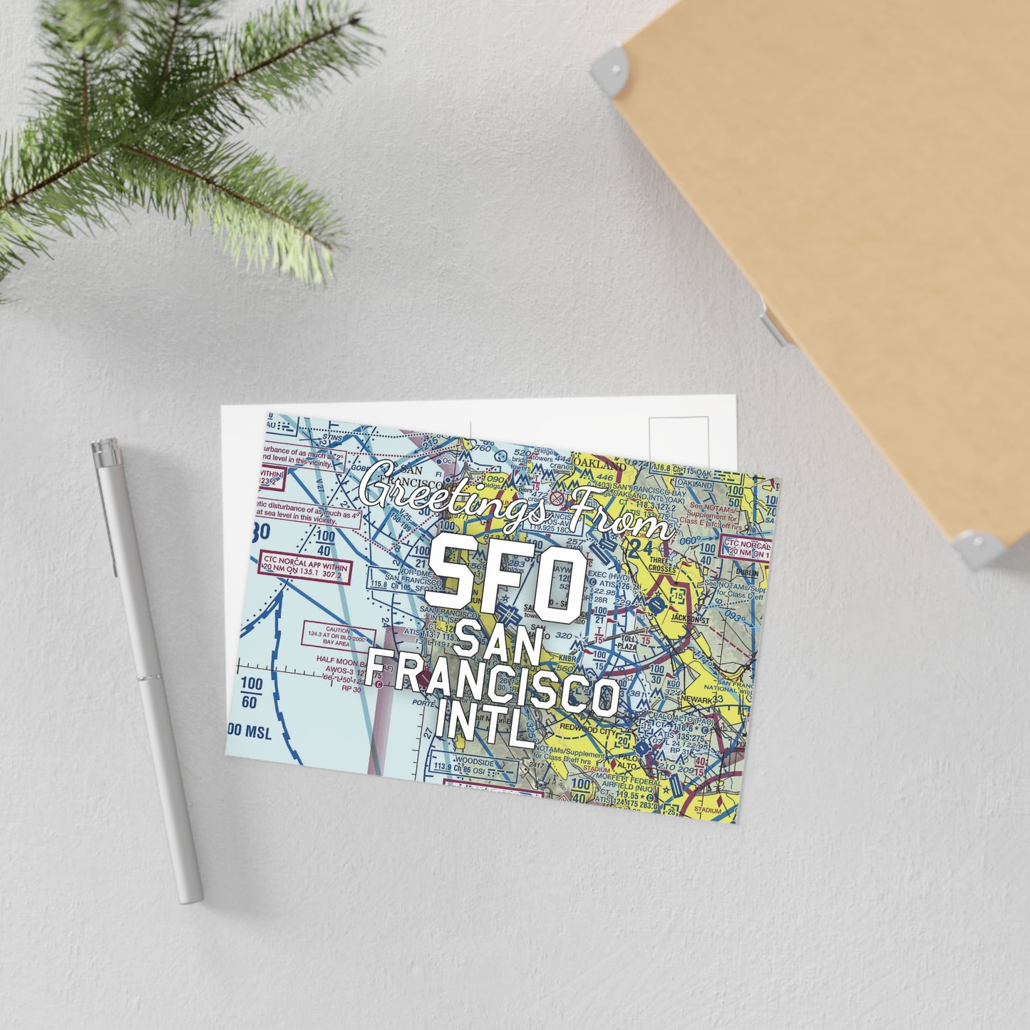 SFO Postcard | San Francisco International Airport Card