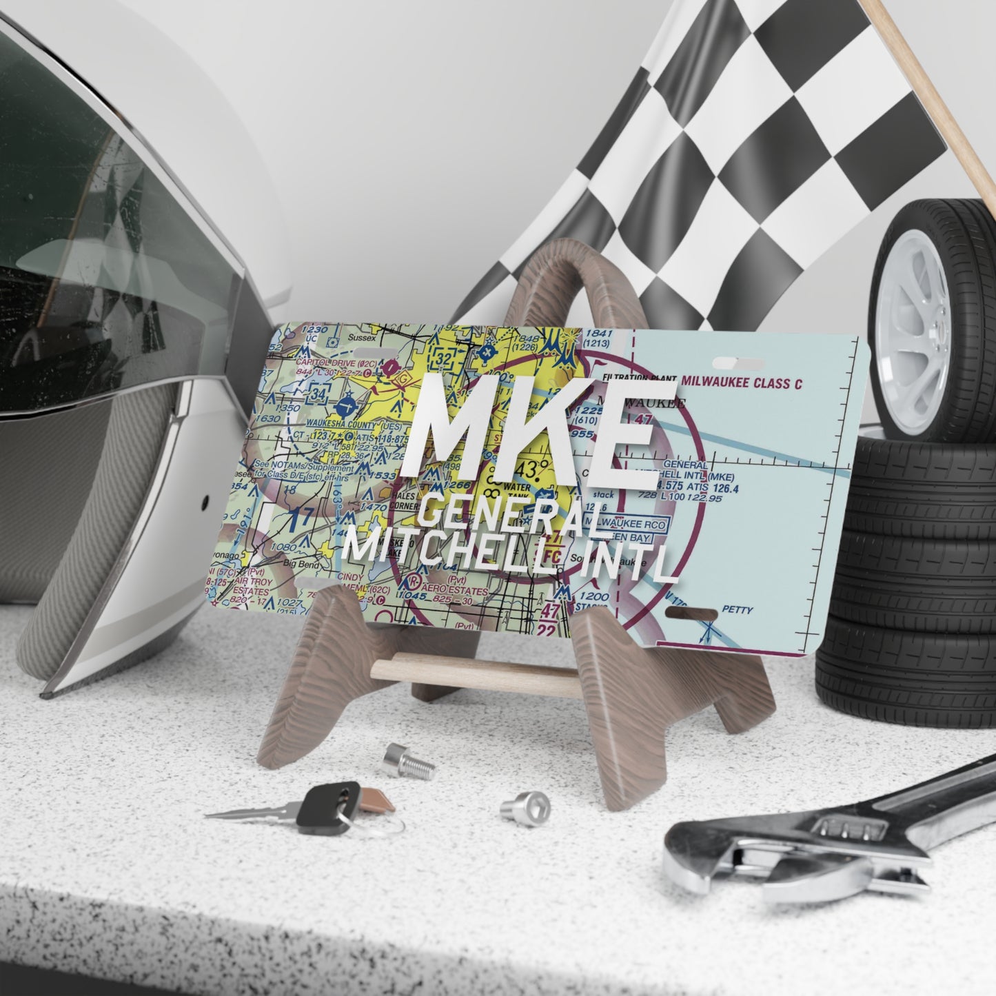 MKE Vanity Plate | General Mitchell International Airport Vanity Plate