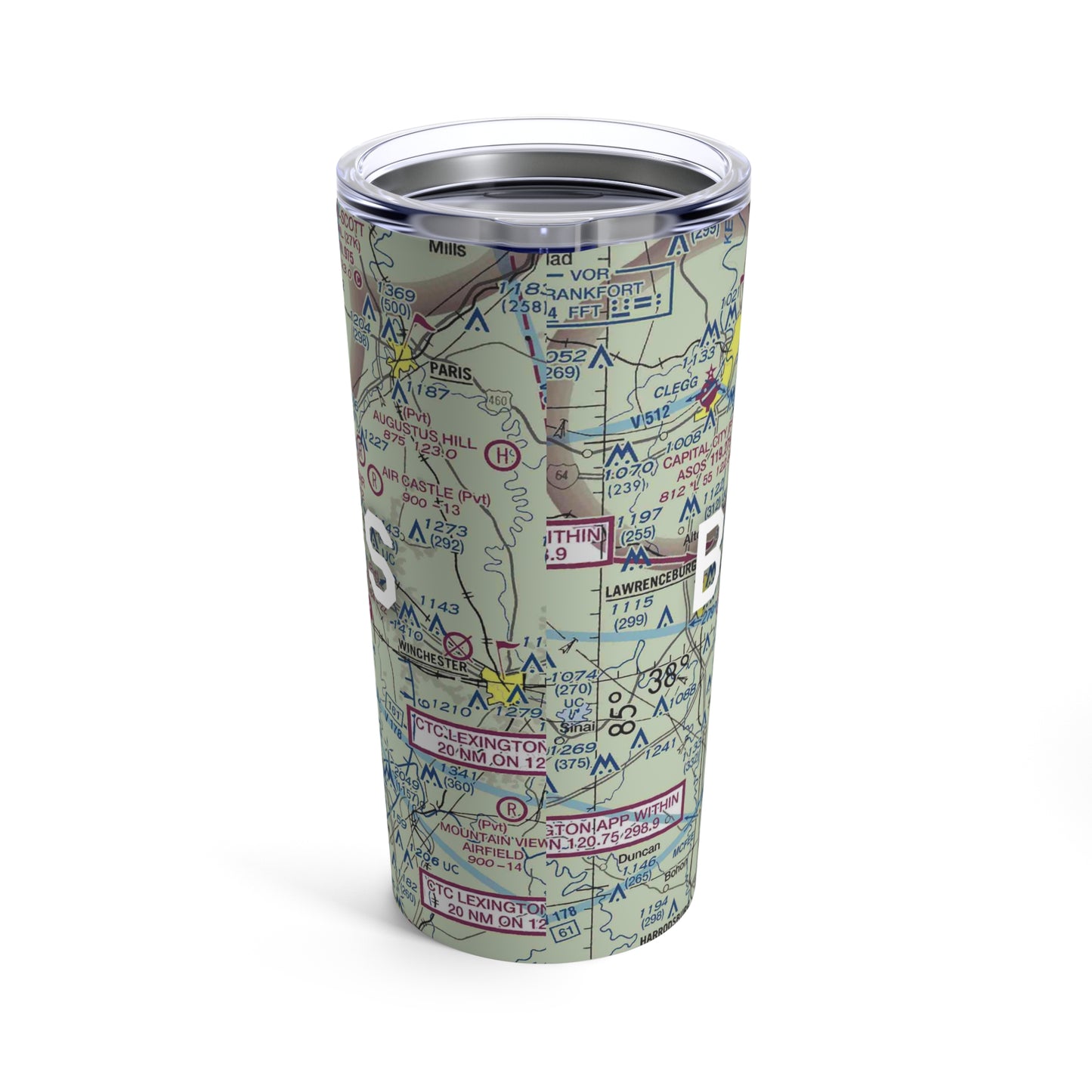 LEX Tumbler | Blue Grass Airport Tumbler