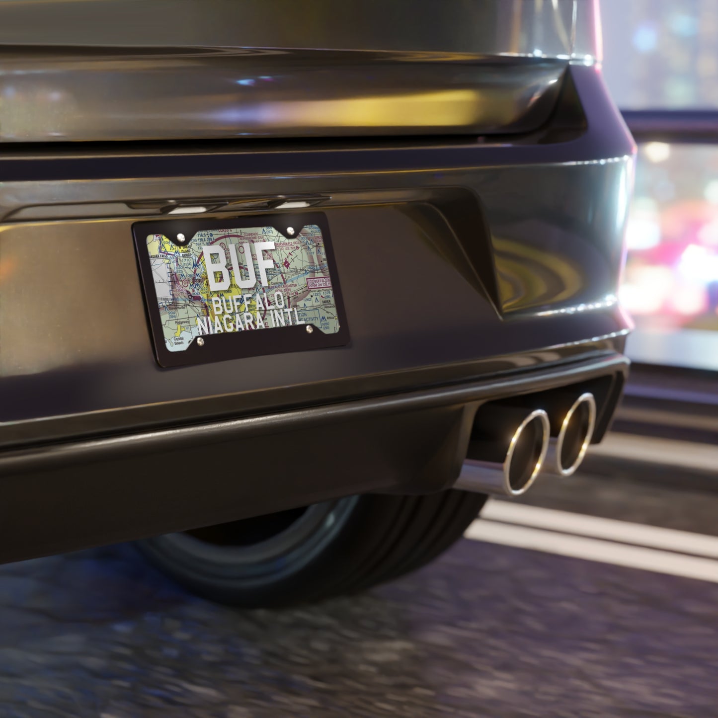 BUF Vanity Plate | Buffalo Niagara International Airport Vanity Plate