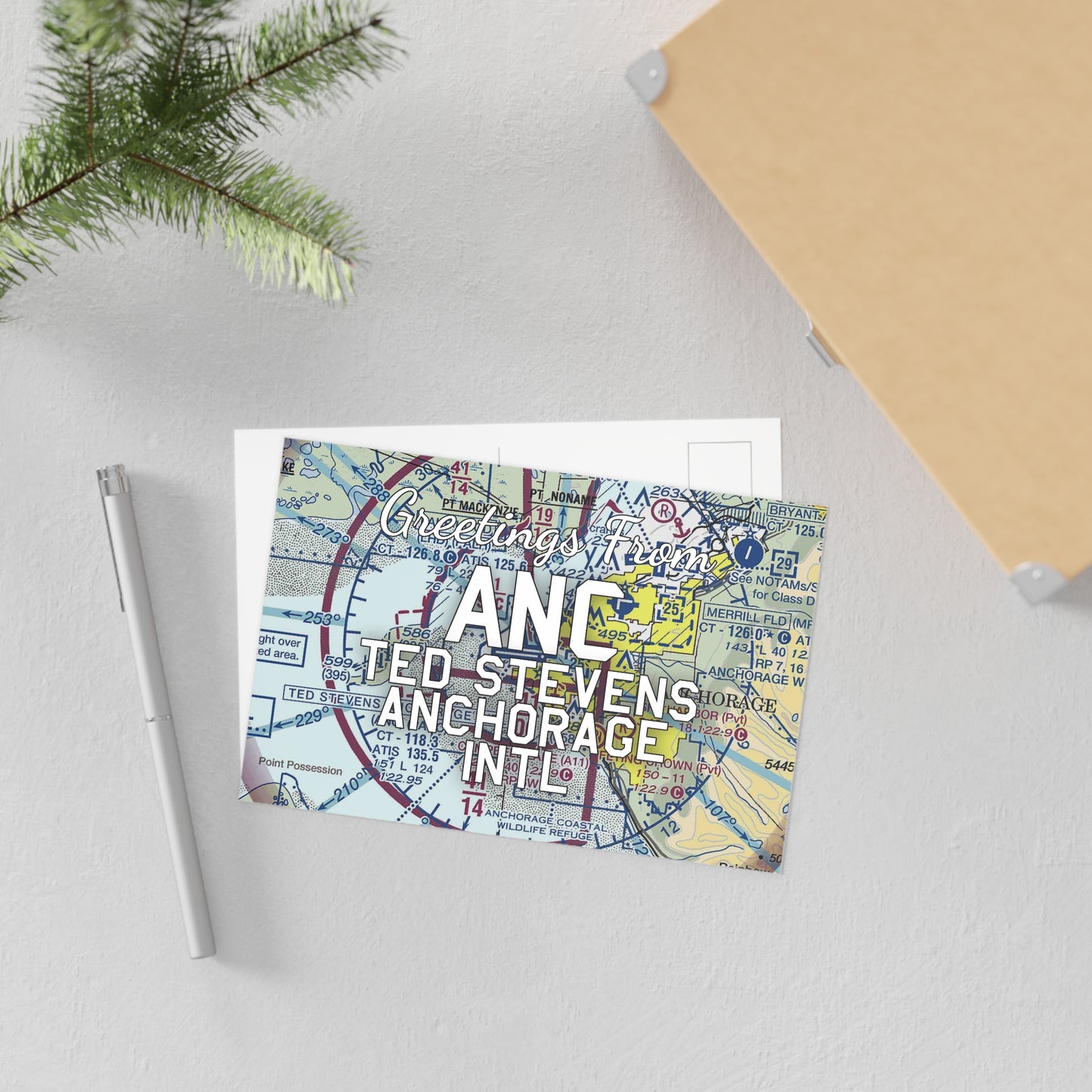 ANC Postcard | Ted Stevens Anchorage International Airport Card